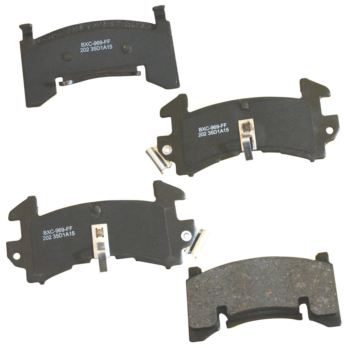 Bendix Premium Sbc202 Ceramic Front Brake Pads For Chevrolet S10 1999-1998