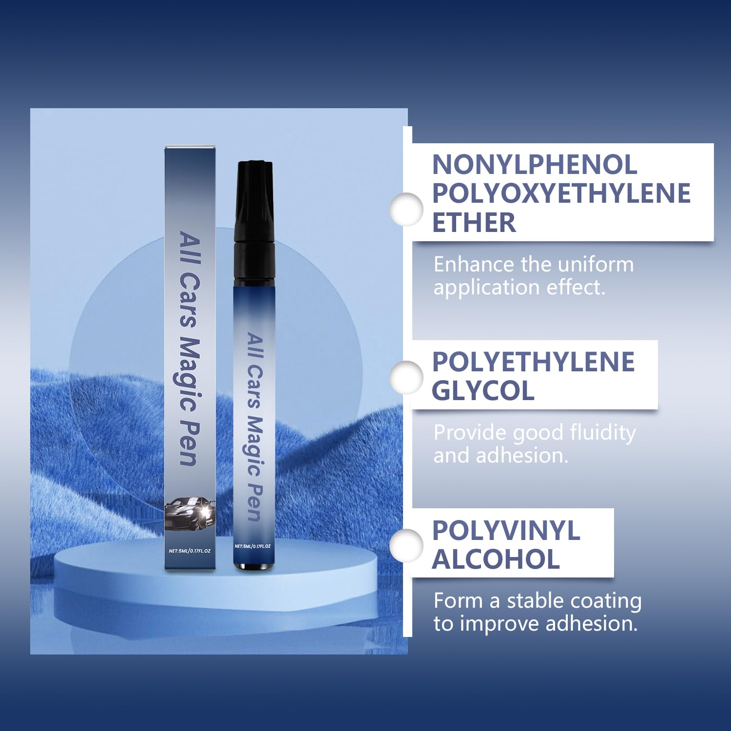 2PCS All Cars Magic Pen, Magic Car Scratch Removal Pen, Car Scratch Repair Pen Set, Magic Car Paint Scratch Repair, Quick Fix fo