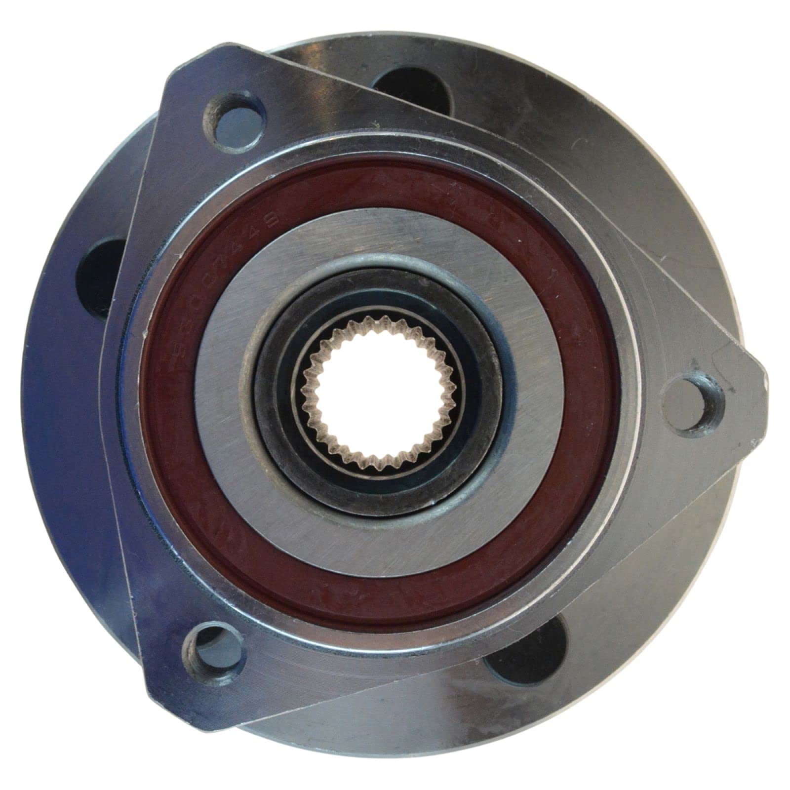 Trq Front Left Right Wheel Hub Bearing Assembly Driver Passenger Side Compatible With 1999-2004 Jeep Grand Cherokee