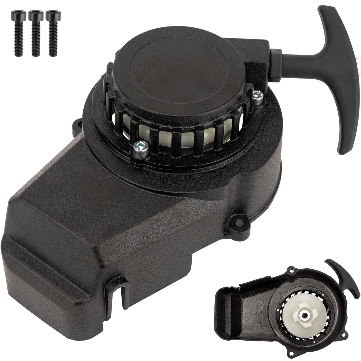 Pull Start Recoil Starter For 2 Stroke 47Cc 49Cc 50Cc Syx Moto Holeshot Apex Coolster Qg-50 Ssr Sx50A Apollo Kxd E-Start X-Pro H
