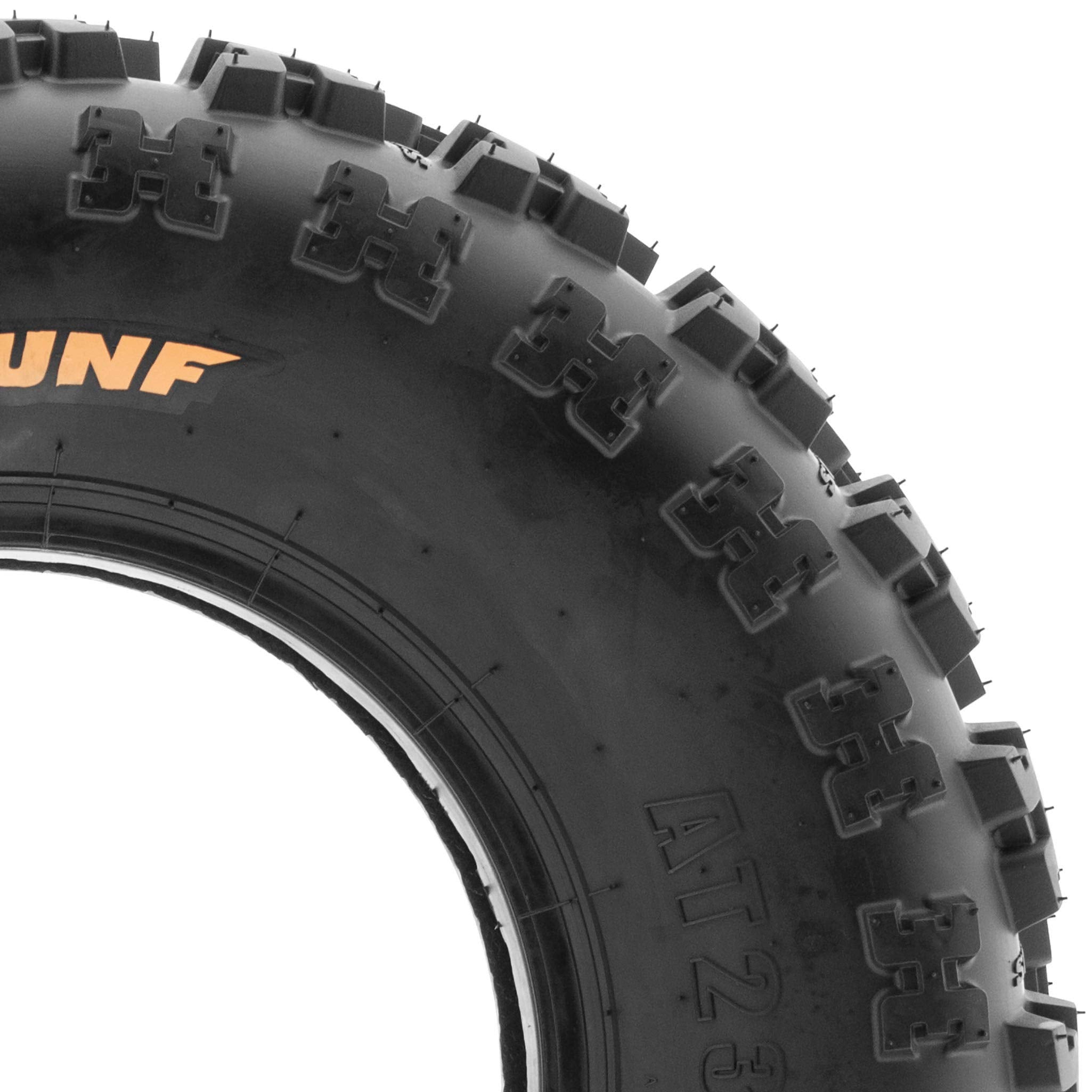 Sunf Atv Utv Knobby Sport Tires 23X7-10,6 Pr Tubeless A027, Set Of 2