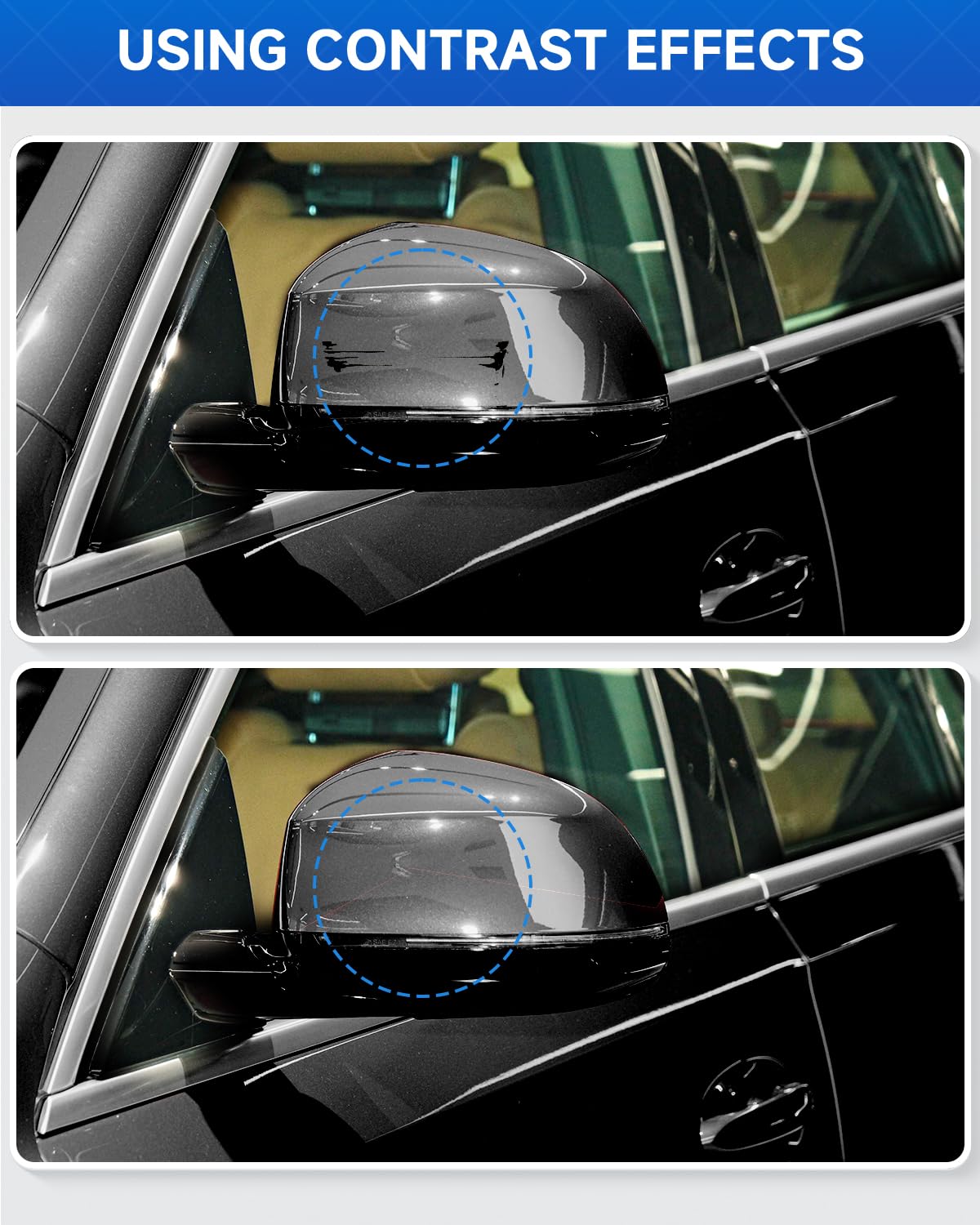 Teslaunch Touch Up Paint For Bmw, Black Sapphire(475) Exact Match Touch Up Paint Car Scratch Repair (Black Sapphire Metallic For