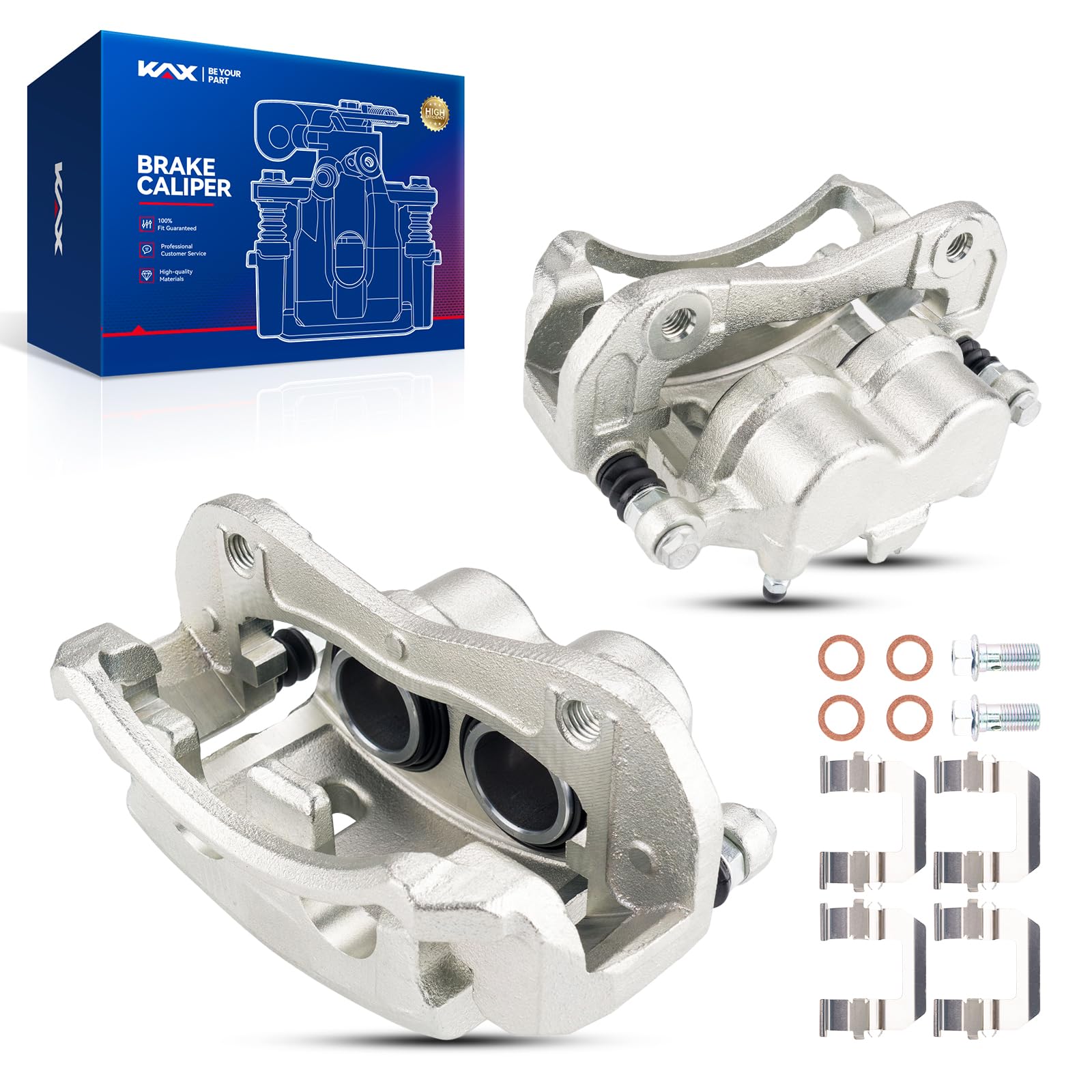 Kax Disc Brake Caliper Assembly Fit For Chevrolet Equinox 2007-2009, Captiva Sport 2012-2015, Saturn Vue 2008-2010, Pontiac Torr