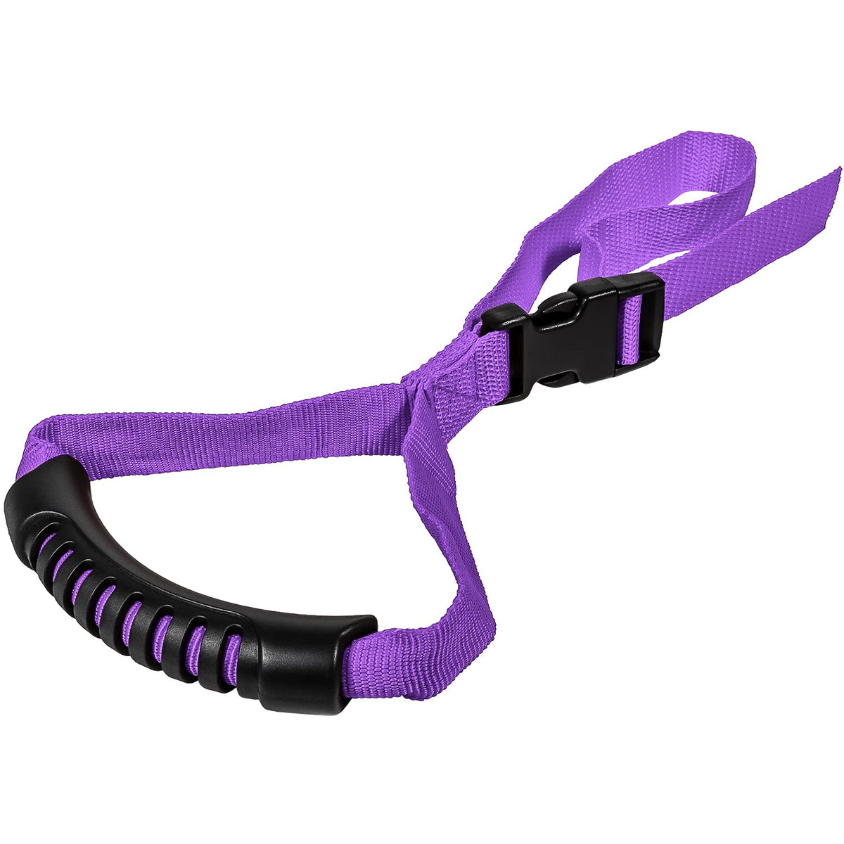 E-Cowlboy Auto Cane Grab Handle Adjustable Standing Aid Safety Support Bar Nylon Grip Mobility Assist Device (Purple)