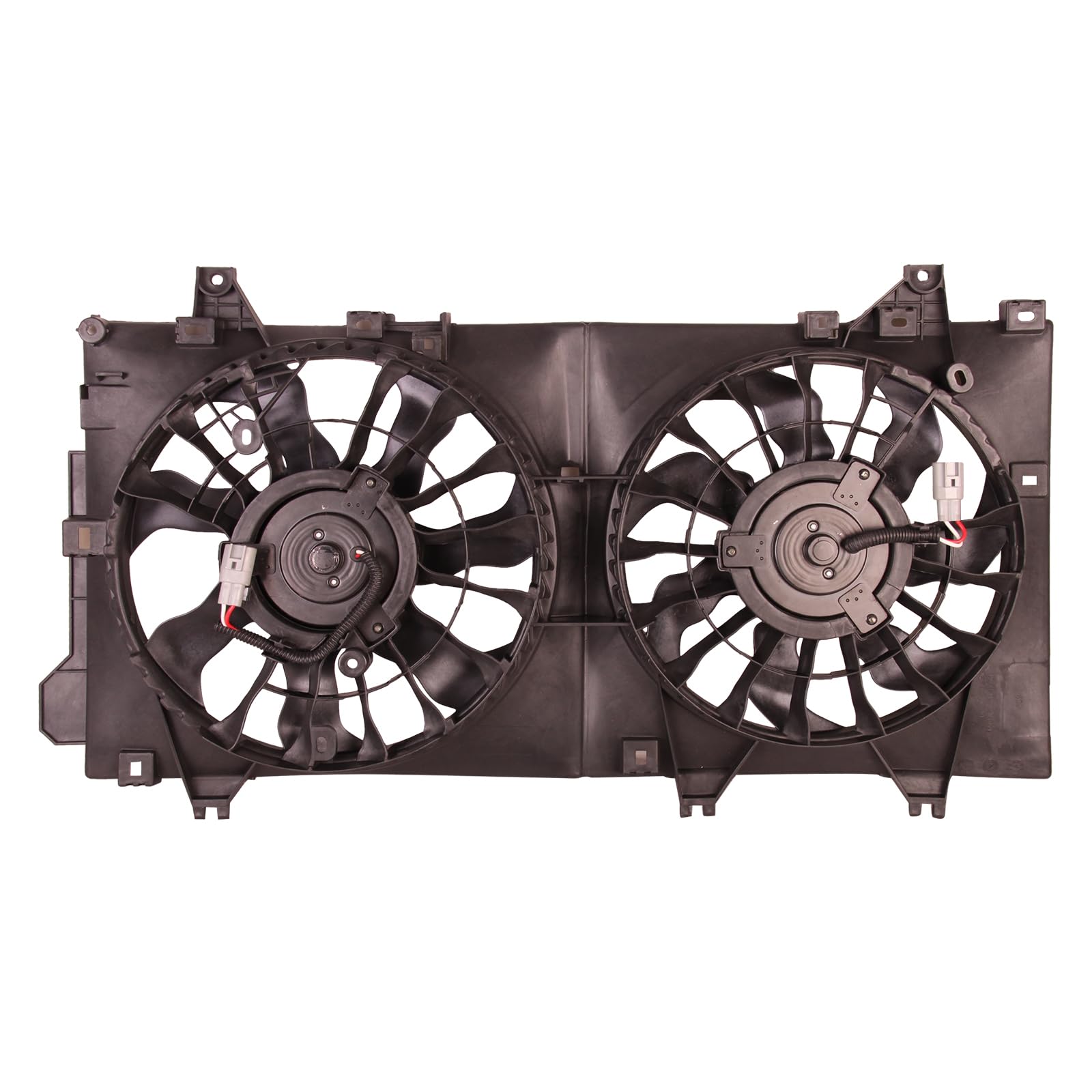 TYG Upgraded Cooling Fan Assembly for 2014-2018 Mazda 3 2.0/2.5L Japan Built | Racing-Level OE Replacement Engine Radiator for P