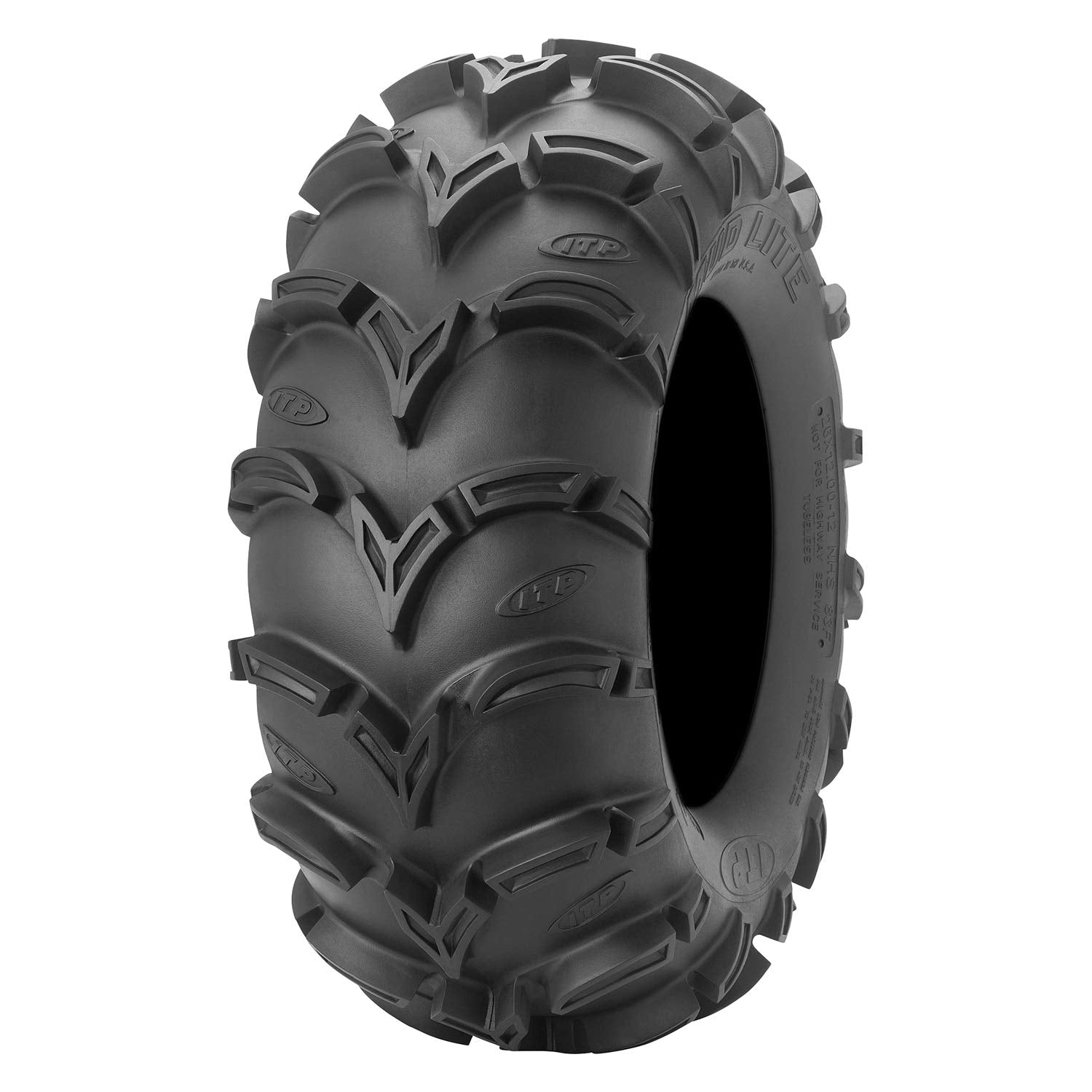 Itp Mud Lite Xl Mud Terrain Atv Tire 26X9-12