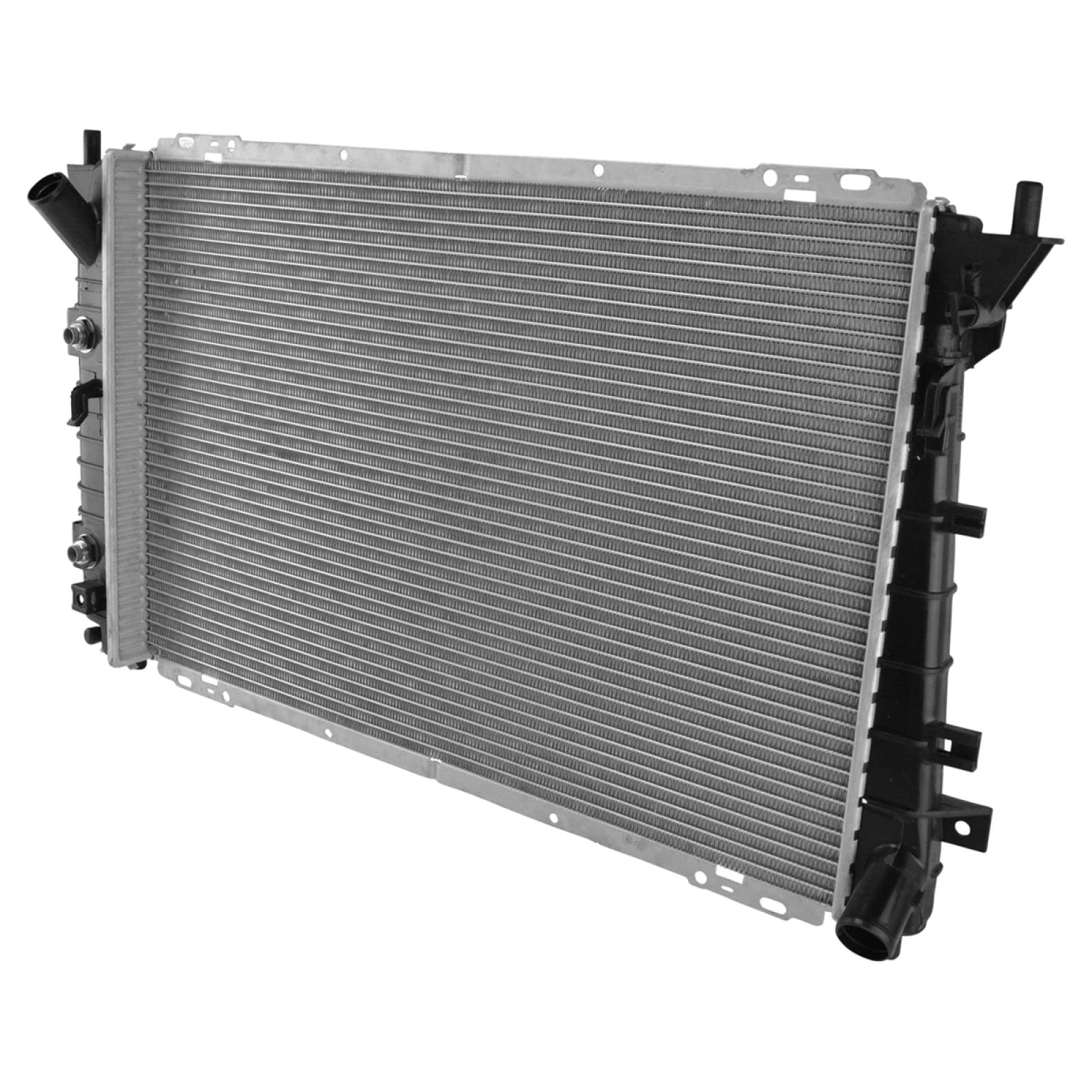 Trq Radiator Assembly Aluminum Core Compatible With 95-97 Ford Crown Victoria Lincoln Town Car Mercury Grand Marquis Cu1737 Fo30