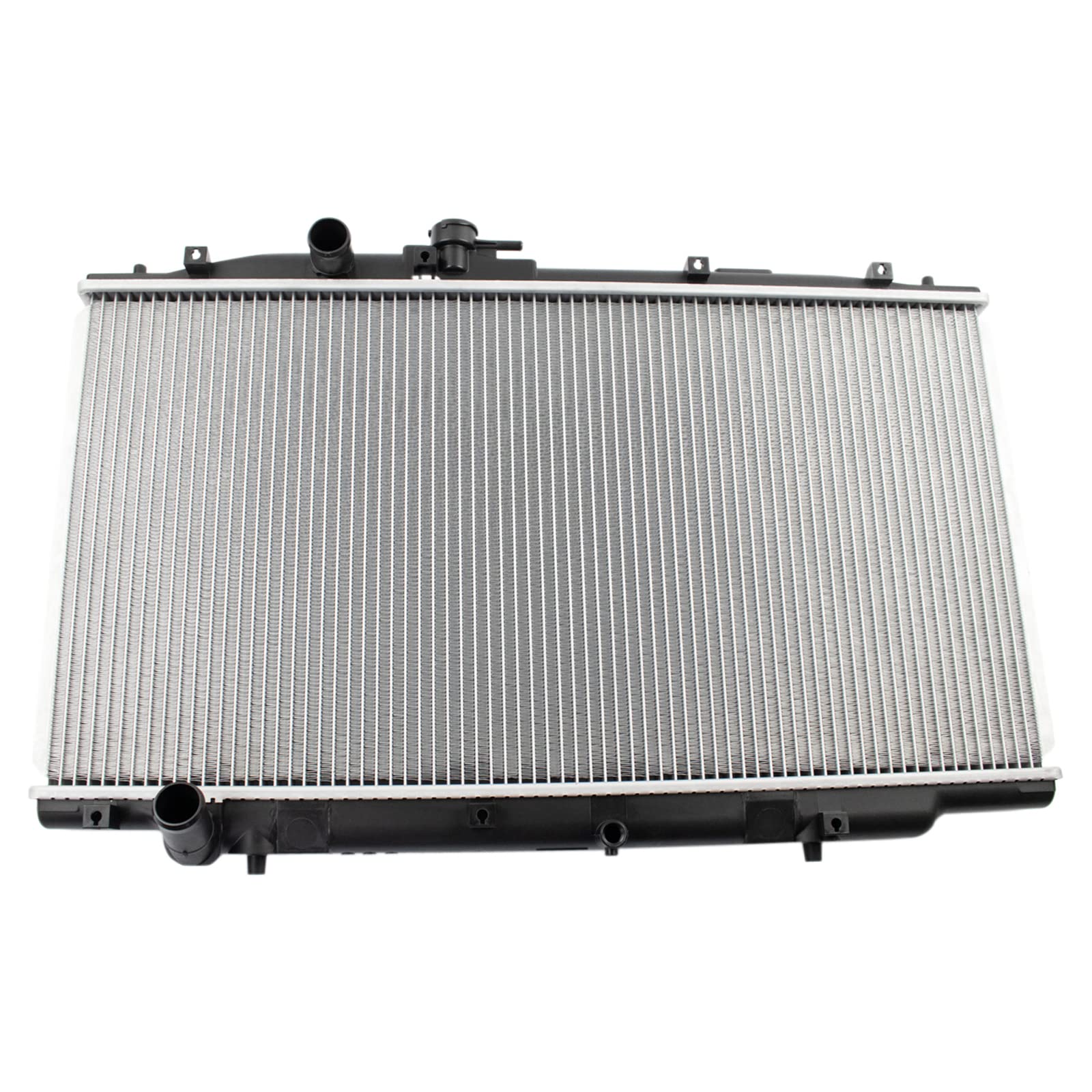 Trq Radiator Assembly Aluminum Core Compatible With 03-07 Honda Accord Cu2571 Ho3010191