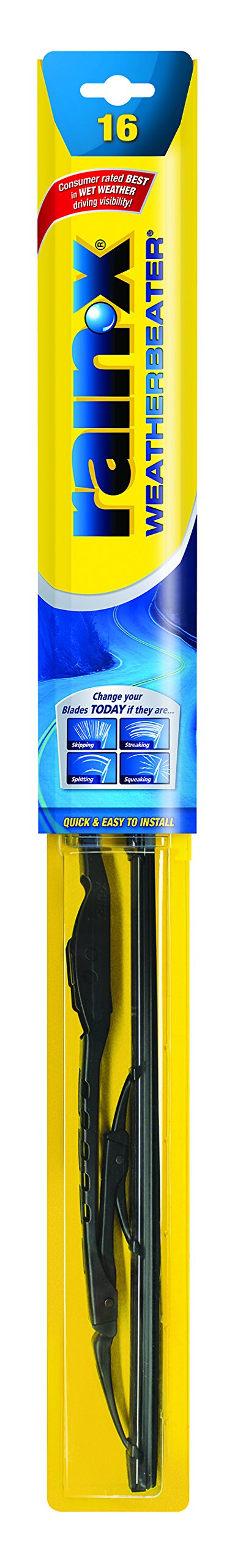 Rain-X Rx30216-5Pk Weatherbeater Wiper Blade - 16-Inches - (Pack Of 5)