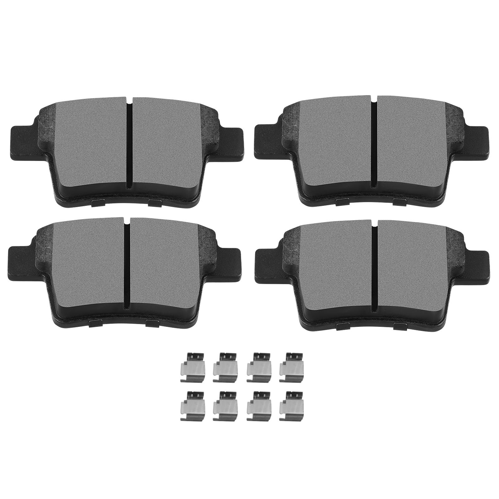 Scitoo D1071 Rear Semi-Metal Brake Pads Sets Fit For Ford For Five Hundred/For Freestyle/For Taurus/For Taurus X,For Jaguar X-Ty