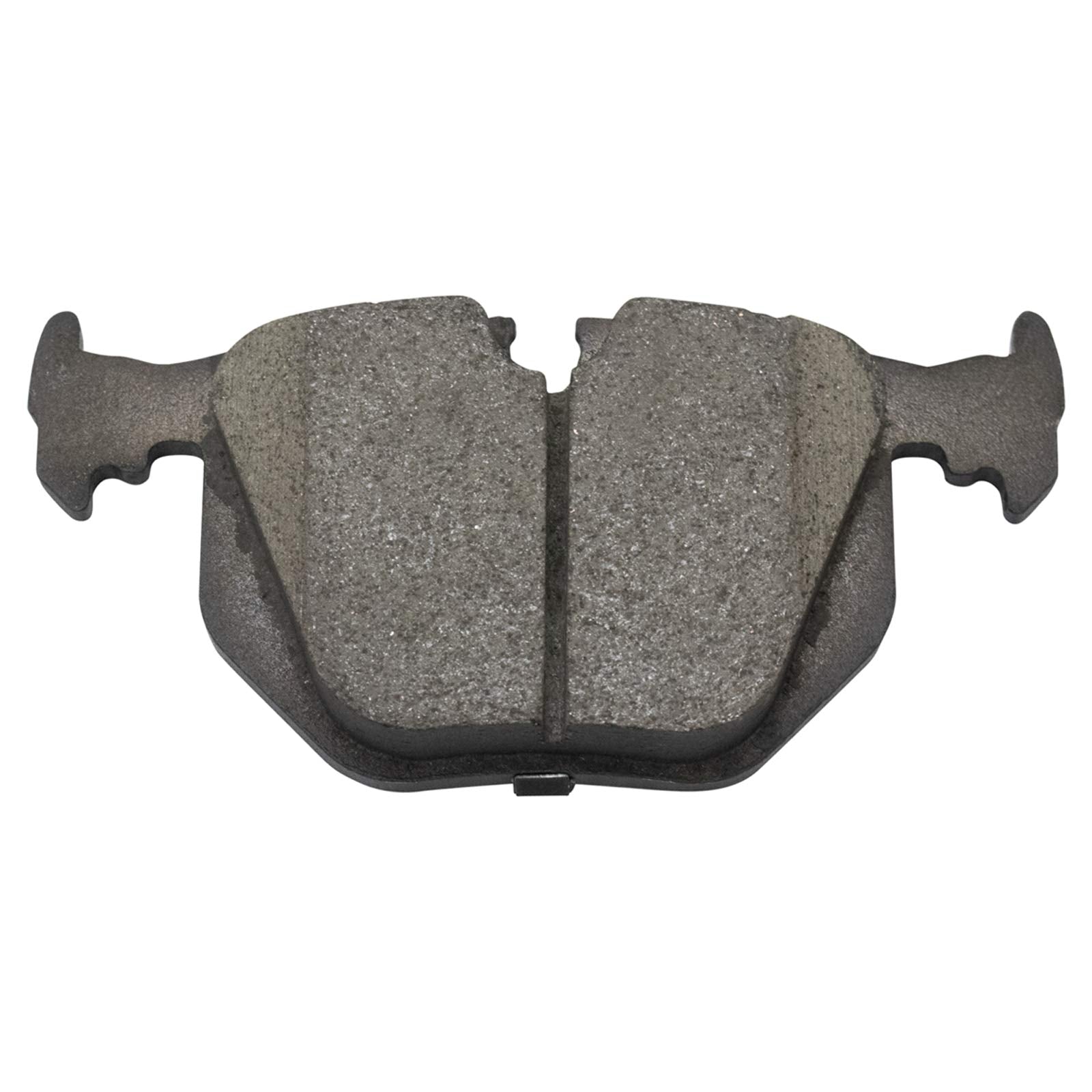 Trq Rear Brake Pad & Rotor Kit Brake Pads Brake Rotor Parking Brake Shoe Set Ceramic Compatible With 2000-2006 Bmw X5