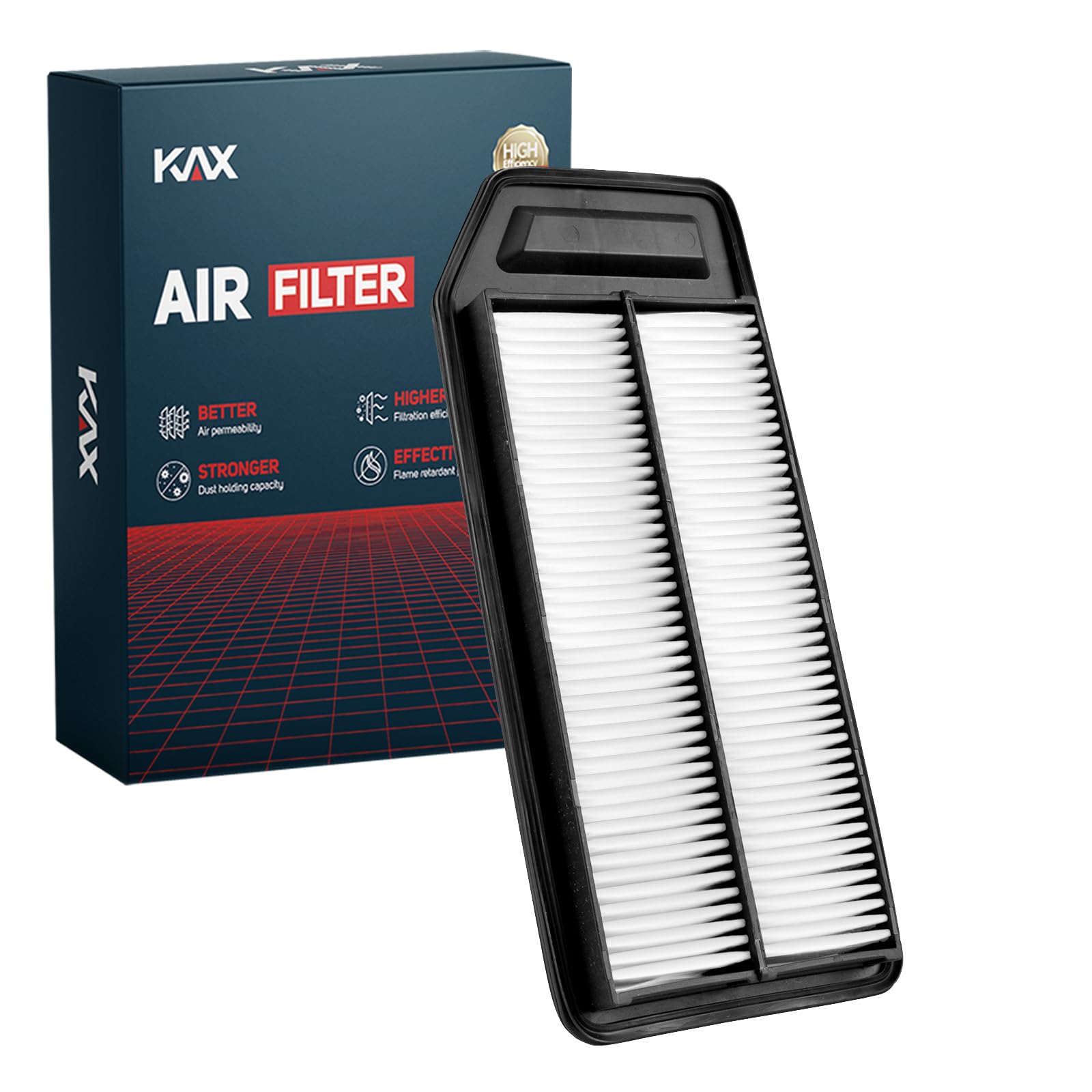 Kax Engine Air Filter, Ca9564 Replacement For Tsx 2004 2005 2006 2007 2008, Accord 2.4L 2003 2004 2005 2006 2007, Advanced Air F