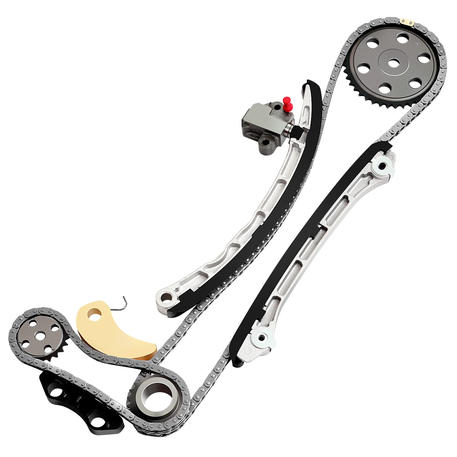 Scitoo L3K9-11-316 L3K9-14-143 Engine Timing Chain Kit Sets Replaces For Mazda 36Cx-7 2.3L 2.5L