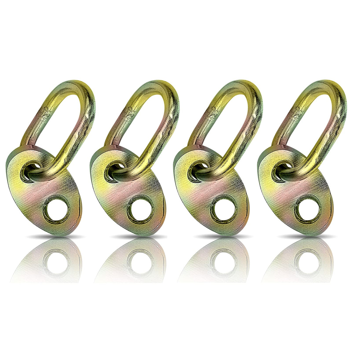 NOVINO 7100 Engine Lifting Bracket Set,5,500 lb Capacity Engine Lift Bracket Kit for Use with Load Levelers and Slings-4 Sets,Co