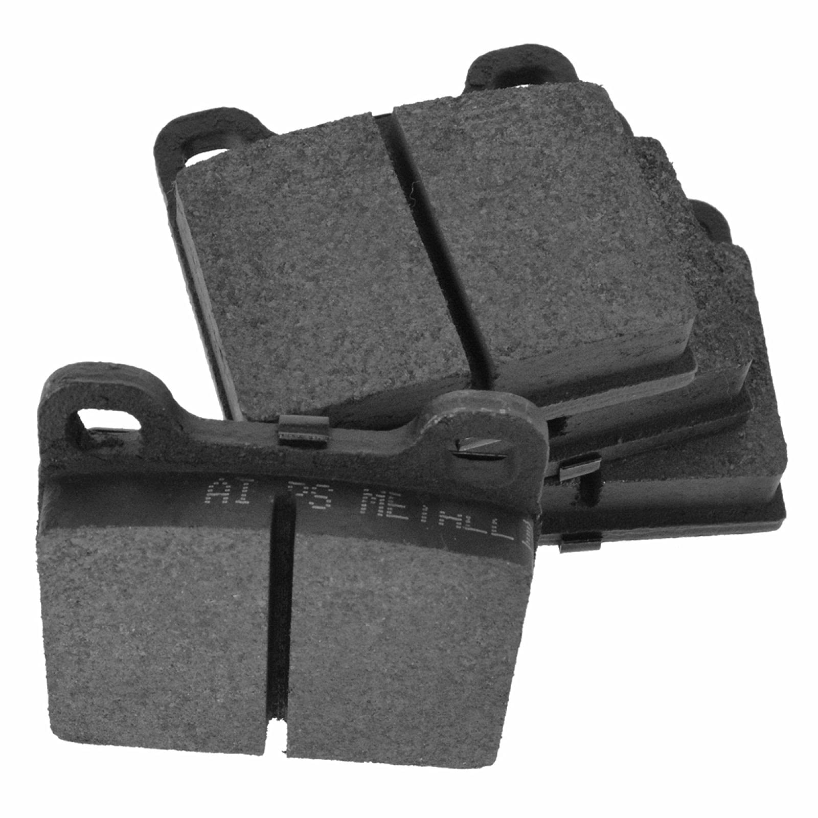 Trq Brake Rotor & Semi Metallic Brake Pad Rear Left Right Kit Set For Volvo