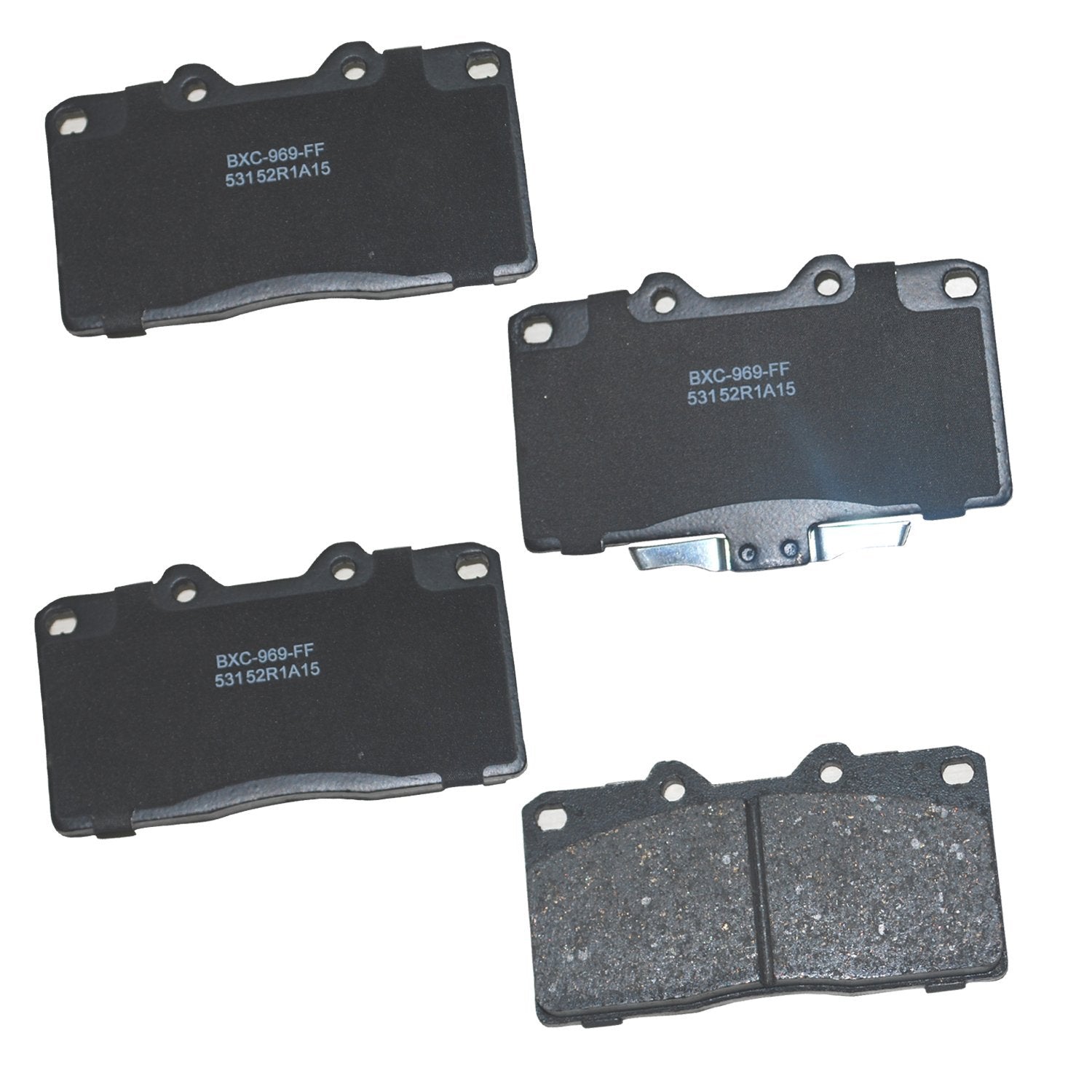 Bendix Premium Sbc531 Ceramic Front Brake Pads For Dodge Stealth 1996-1991, Mitsubishi 3000Gt 1999-1991