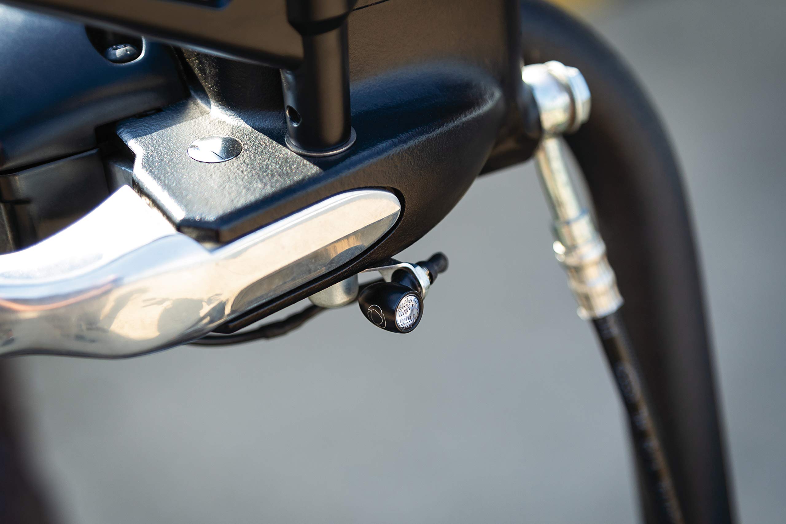 Kuryakyn 2574 Motorcycle Lighting Accessory: Handlebar Control Mounts for Kellermann Atto, Micro S, Rhombus S Turn Signal Light,