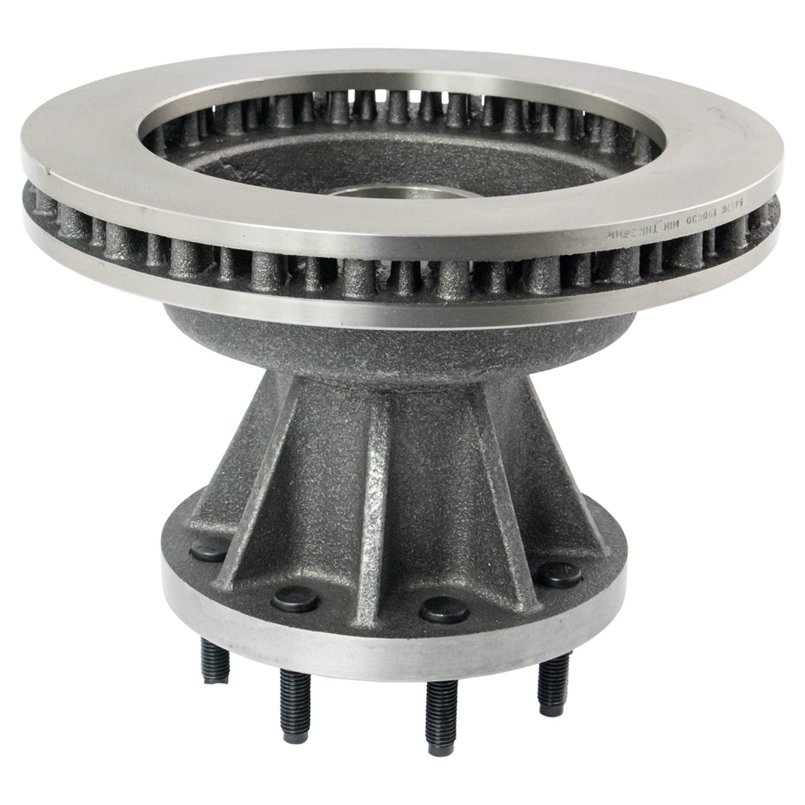 Trq Front Brake Rotors Set Vented Compatible With 1999-2002 Ford F-350 Super Duty