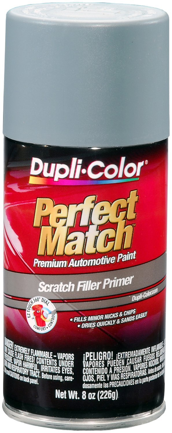 Dupli-Color (Bpr0031-6 Pk Gray Perfect Match Scratch Filler Primer - 8 Oz. Aerosol, (Case Of 6)