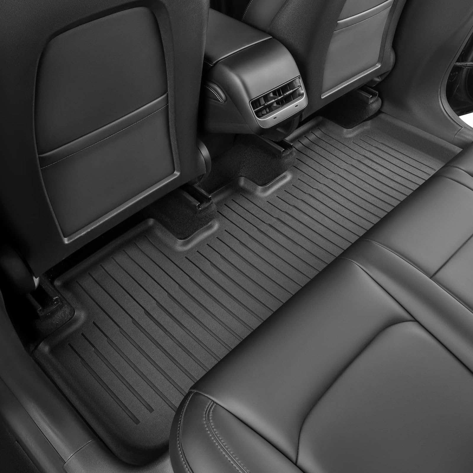 Super Liner 2021-2023 Tesla Model 3 Floor Mats 6-Piece Set | Extra-Thick Tpe All-Weather Floor & Cargo Liners | Pet & Child-Frie