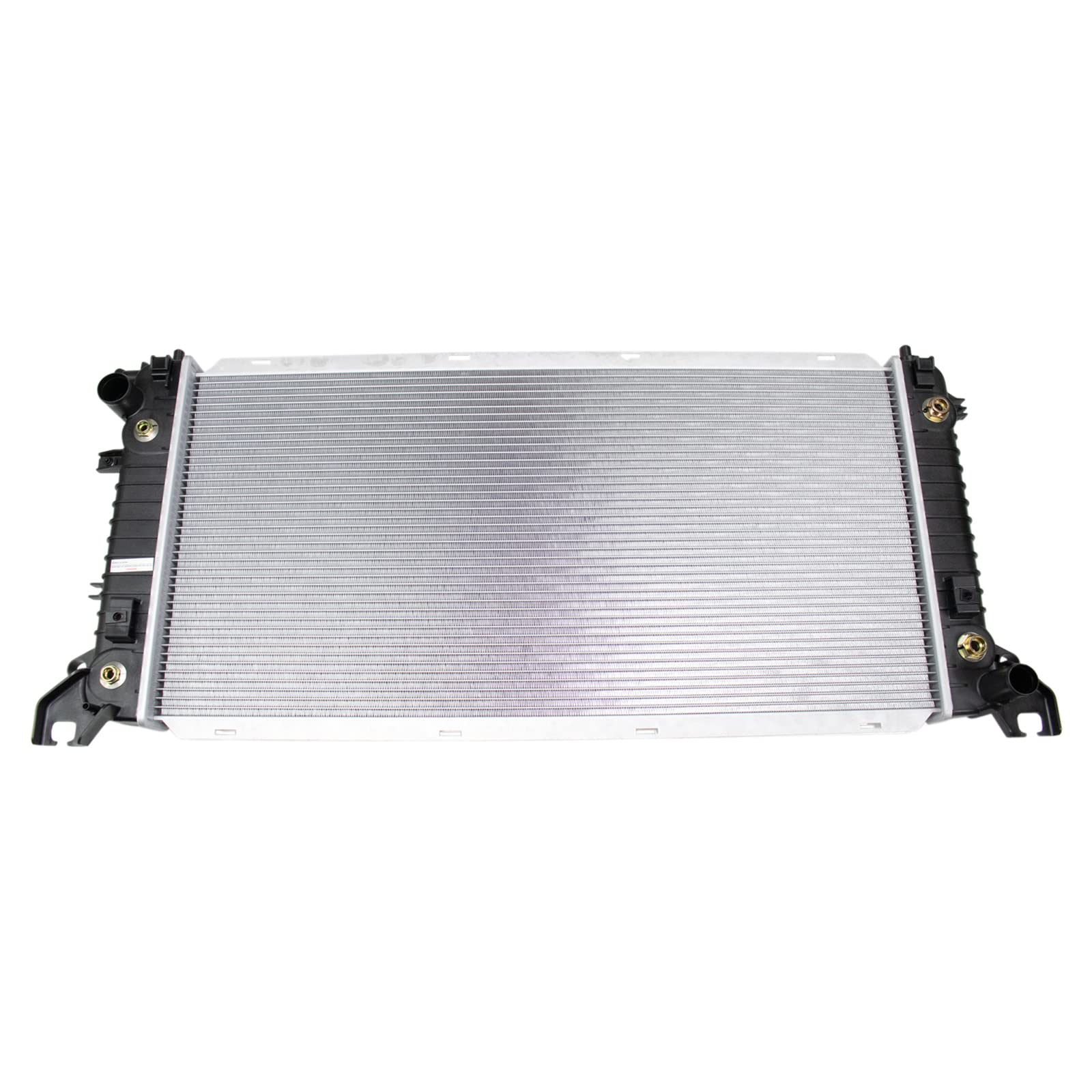 Trq Radiator Assembly Aluminum Core Compatible With 14-18 Chevrolet Silverado 1500 Gmc Sierra 1500 Cu13396