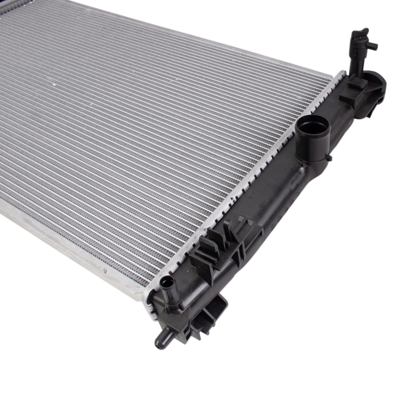 Trq Radiator Assembly Aluminum Core Compatible With 18-21 Toyota C-Hr 20-22 Corolla Cu13666