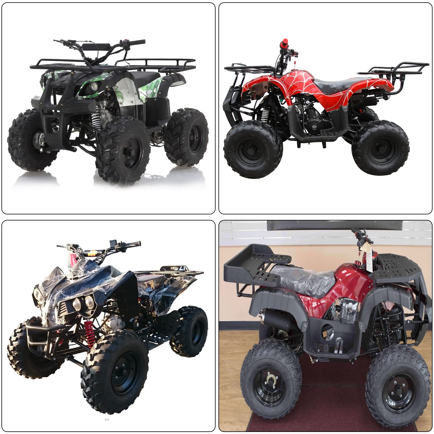 Grehua Left And Right 10-10Mm Tie Rod Ball Joint Hand For 50Cc 110Cc 125Cc Coolster Taotao Ata Atd Baja Peace Redcat Bms Rps Icebear Aim-Ex Vitacci Kayo Buyang Kazuma 125Cc Chinese 4 Wheeler Atv Quad