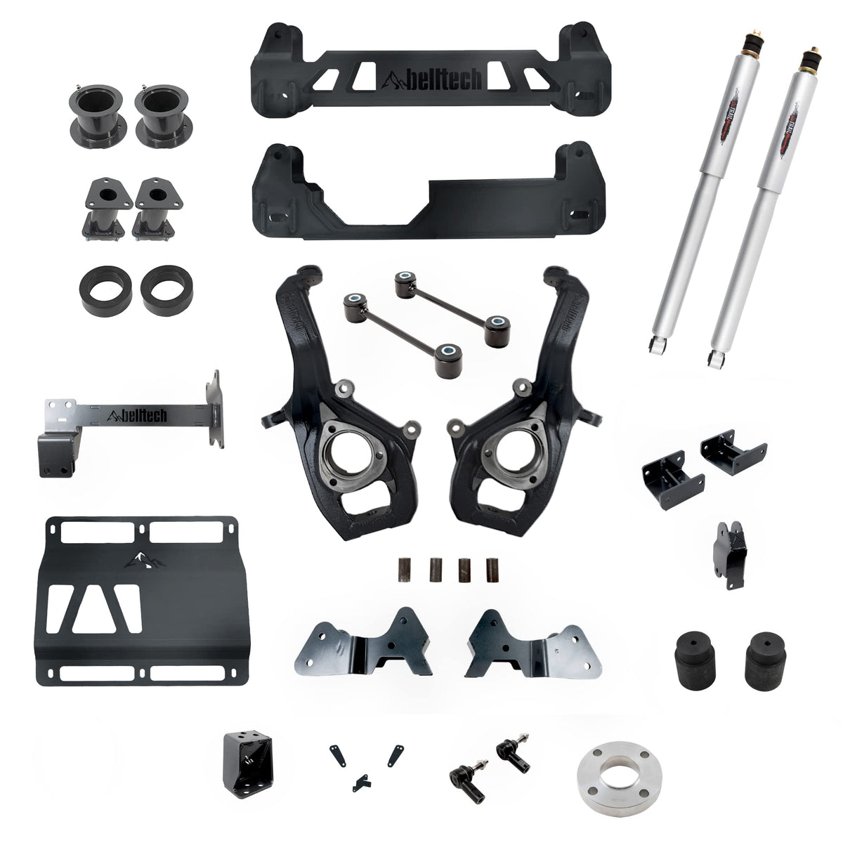 Belltech 153712Bk 6' Trail Performance Lift Kit Fits 2019-2021 Ram 1500 4Wd