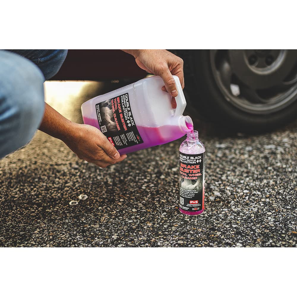 P & S Professional Detail Products - Brake Buster Wheel Cleaner - Non Acid, Removes Brake Dust, Oil, Dirt, Light Corrosion (5 Ga