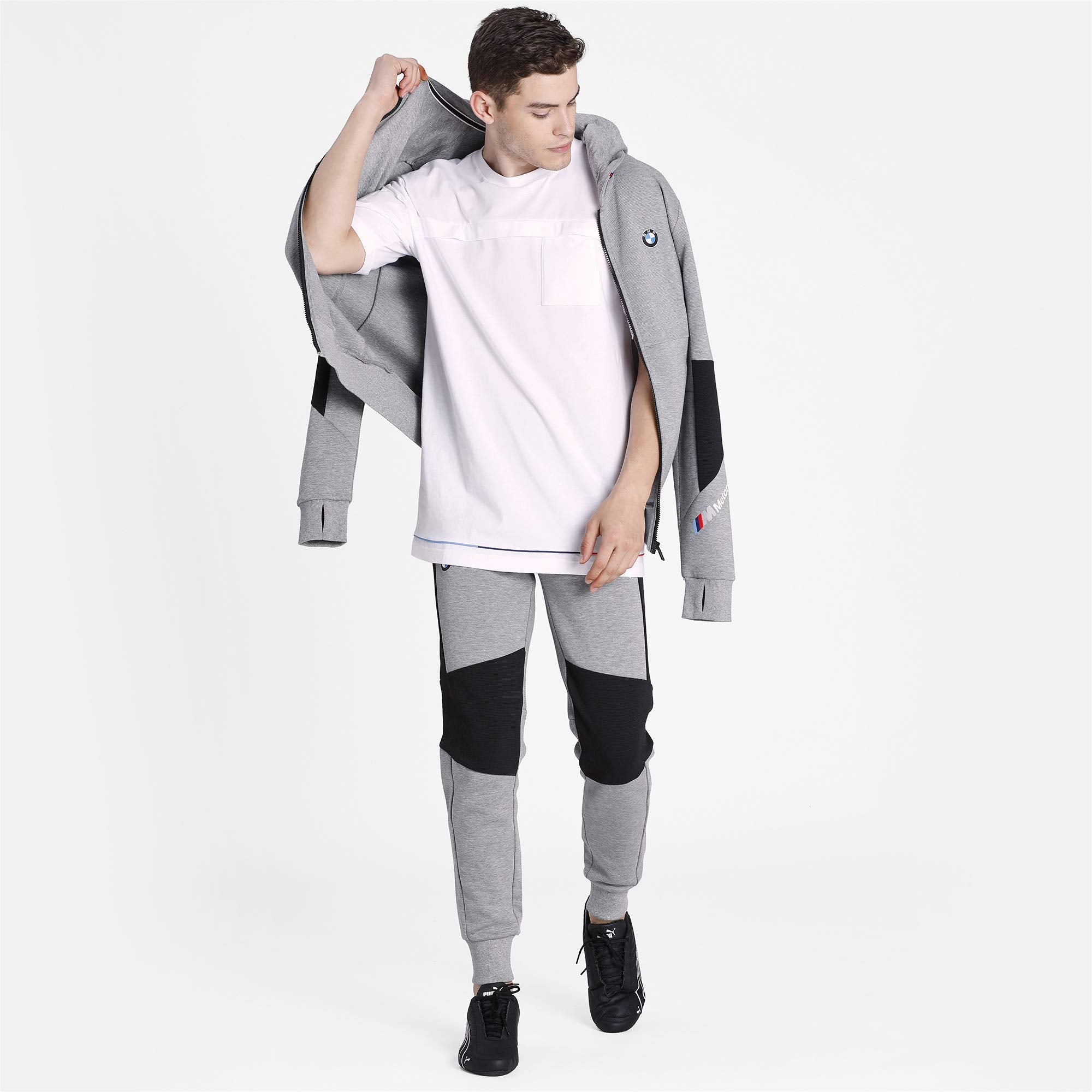 Formula 1 Bmw Motorsport Men'S Sweat Pants, Medium Gray Heather, L