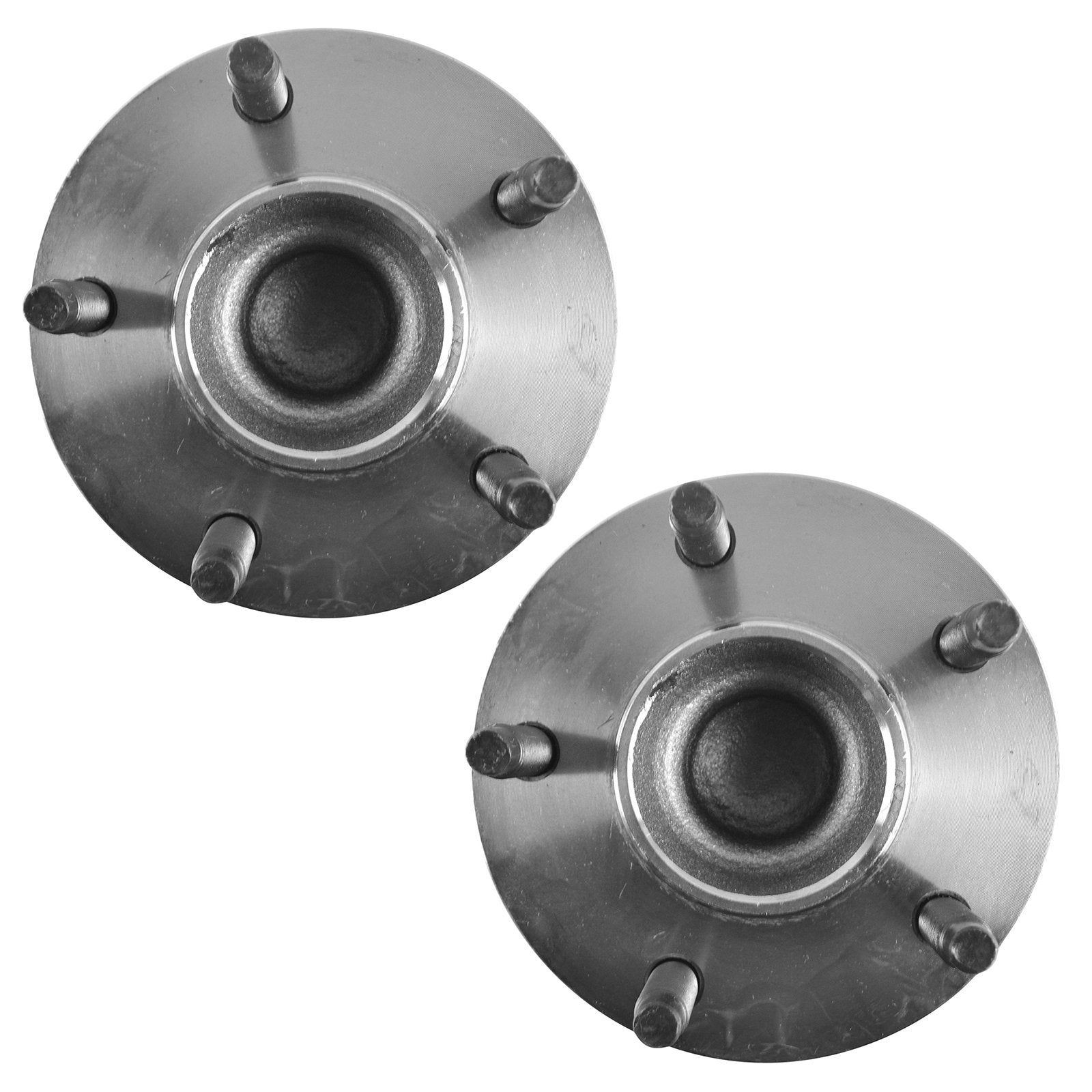 Trq Rear Wheel Hub Bearings Assembly Set Compatible With 2009-2010 Chevrolet Cobalt 2008-2010 Hhr 2004-2012 Malibu 2005-2010 Pon