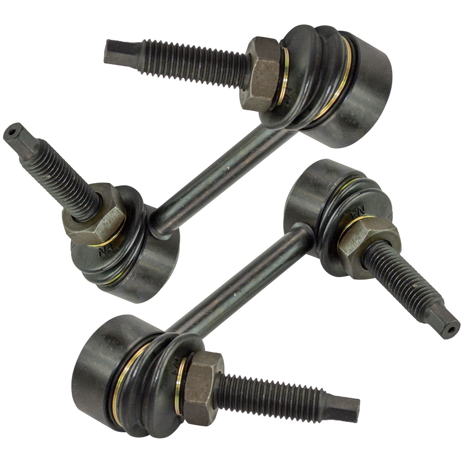 Trq Front Sway Bar Stabilizer Link Set Compatible With 2008-2014 Ford E-150 E-250 2008-2022 E-350 Super Duty E-450 Super Duty