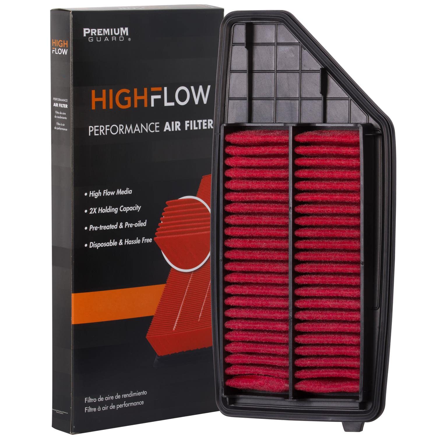 Highflow Pa99482X, High Performance, Pre-Oiled Disposable Engine Air Filter  Fits 2022-19 Honda Insight