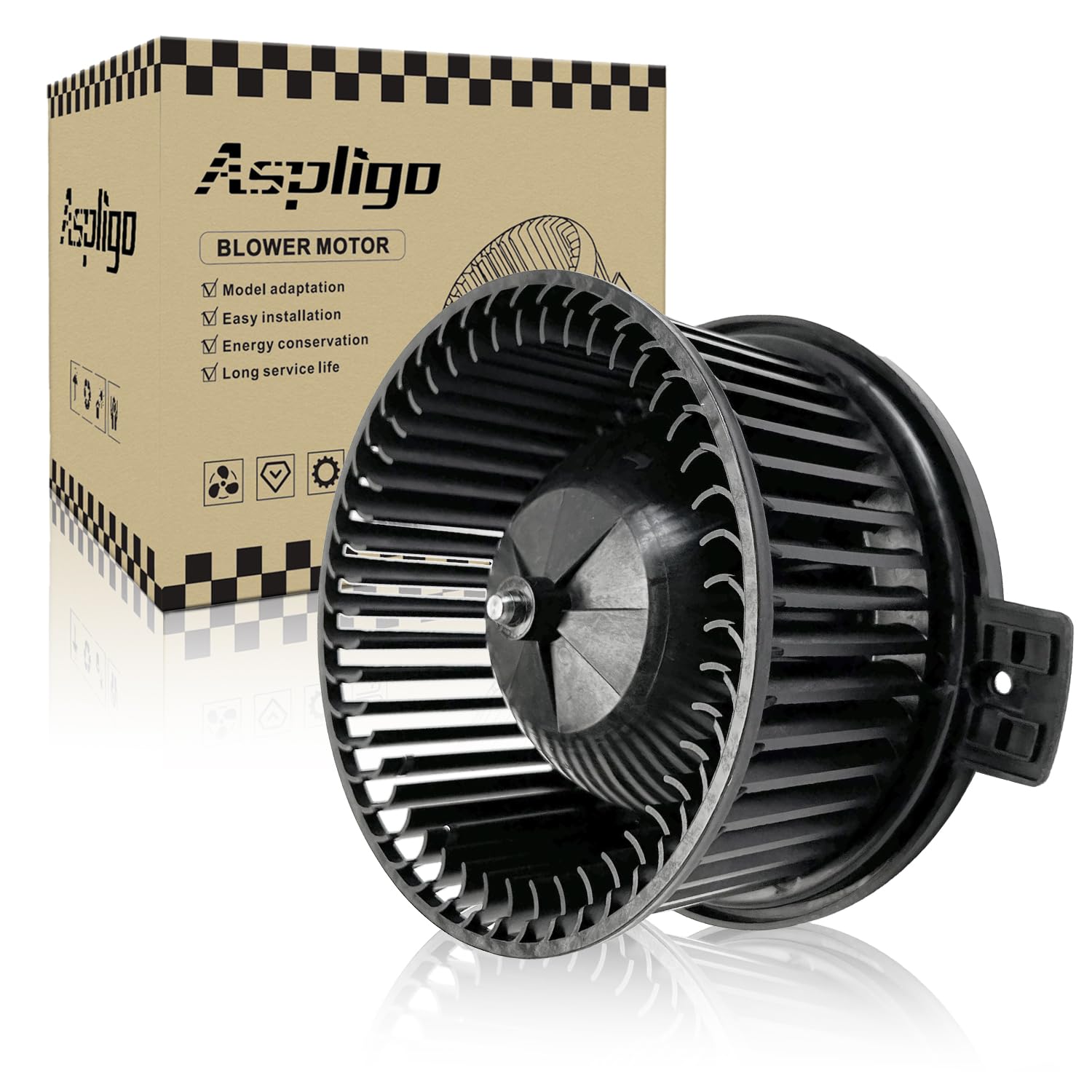 Aspligo 700227 Ac Heater Blower Motor Fan Assembly Fit For Mazda Cx-7 2009 2010 2011 2012 Eg2261B10, Ma3126107