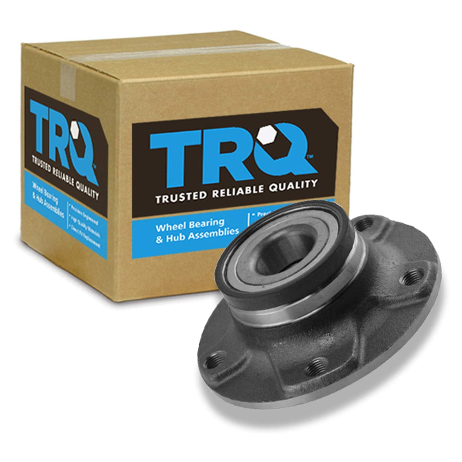 Trq Rear Left Right Wheel Hub Bearing Assembly Driver Passenger Side Compatible With 2013-2016 Dodge Dart