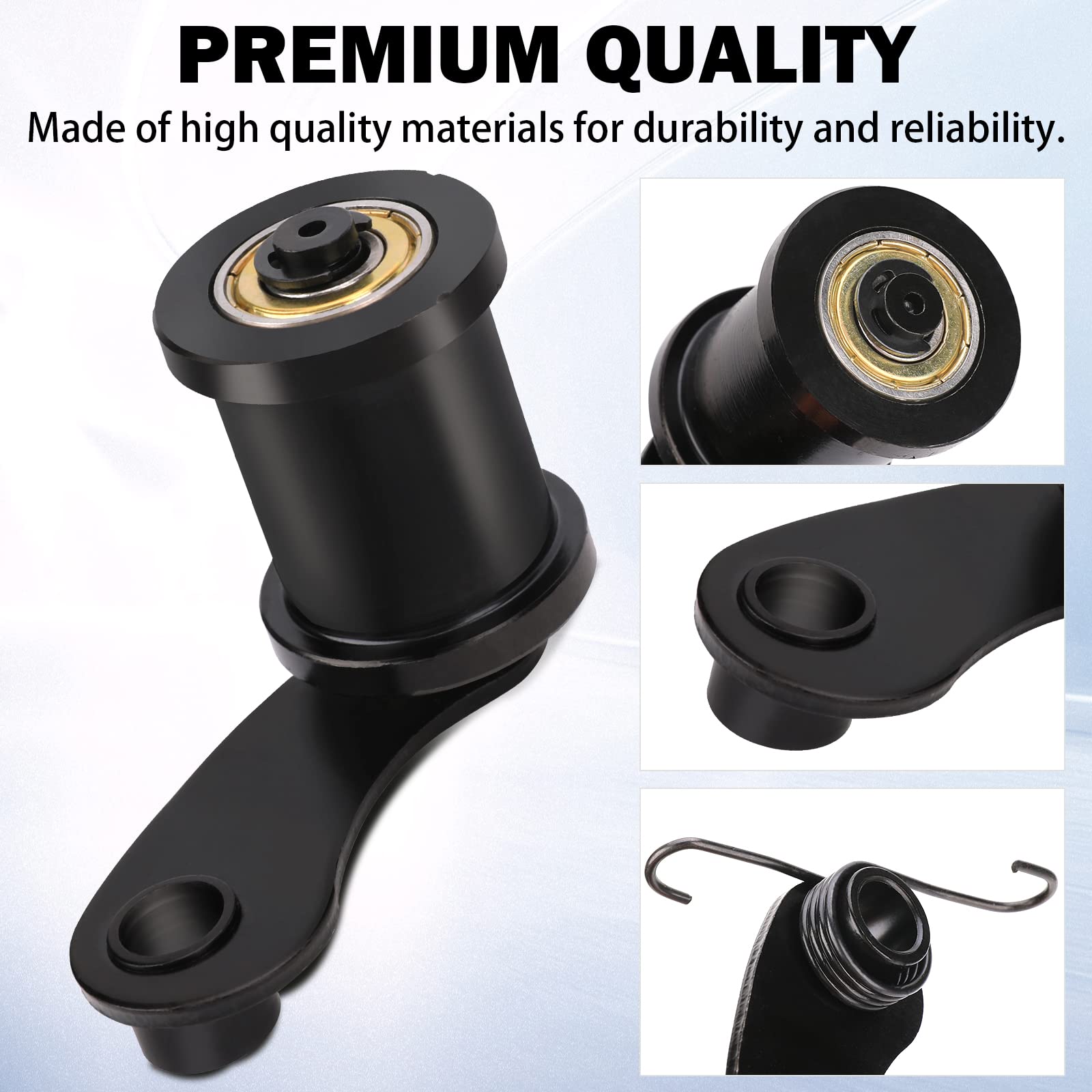 Chain Tensioner with 1-3/4'' Roller for Coleman Mini Bike BT200X CT200U Trail CT200U-EX MiniBike TrailMaster Massimo MB200 Hensi