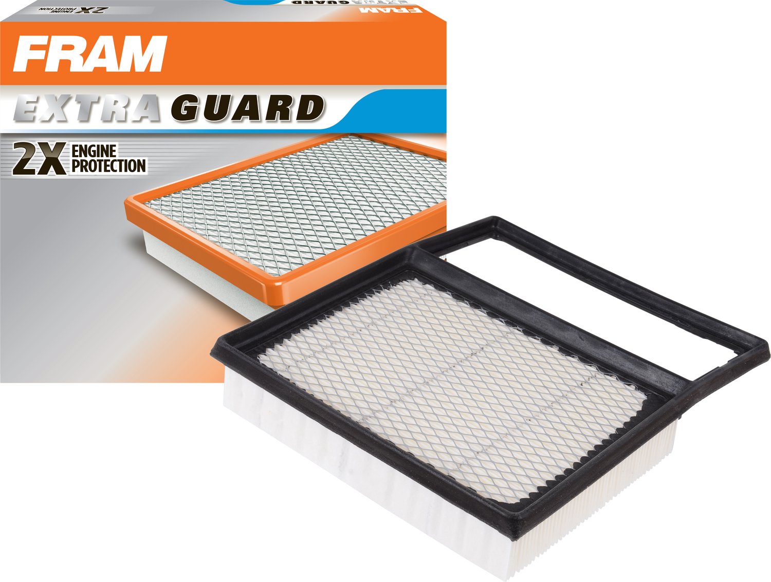 Fram Extra Guard Ca11482 Replacement Engine Air Filter For Select Ford And Lincoln Models, Provides Up To 12 Months Or 12,000 Mi