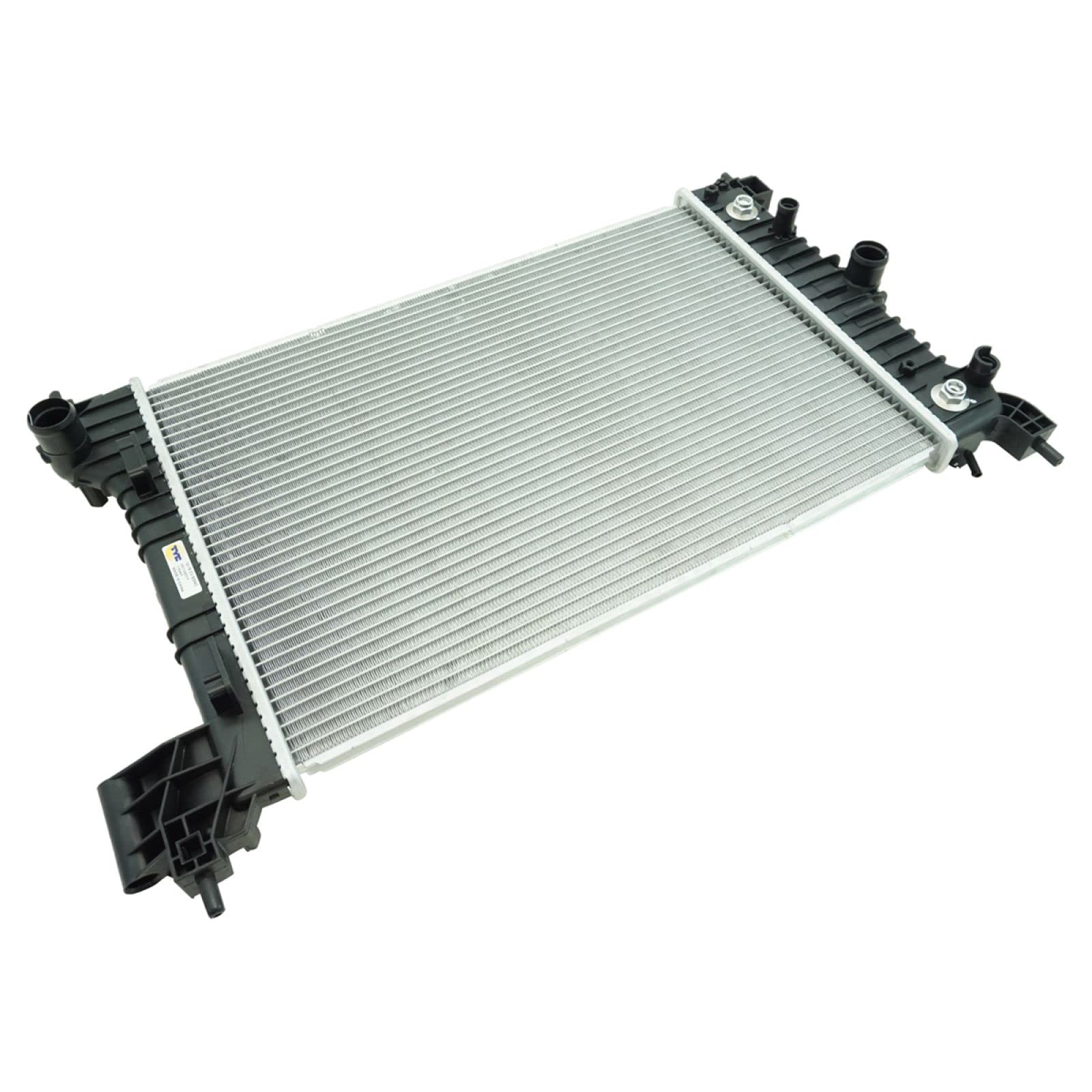 Trq Radiator Assembly Aluminum Core Compatible With 12-18 Chevrolet Sonic Cu13247 Gm3010546