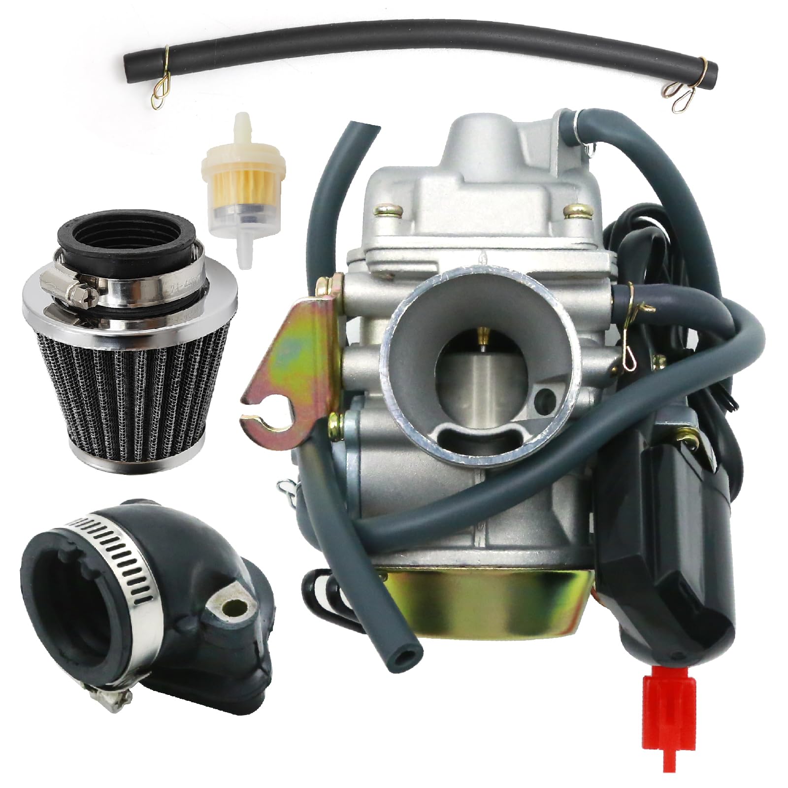 Anxingo Gy6 150Cc Carburetor Replacement For Moped Atv Go Kart Scooter 150Cc 4-Stroke 150Cc Engine, Replacement For Kazuma Taota