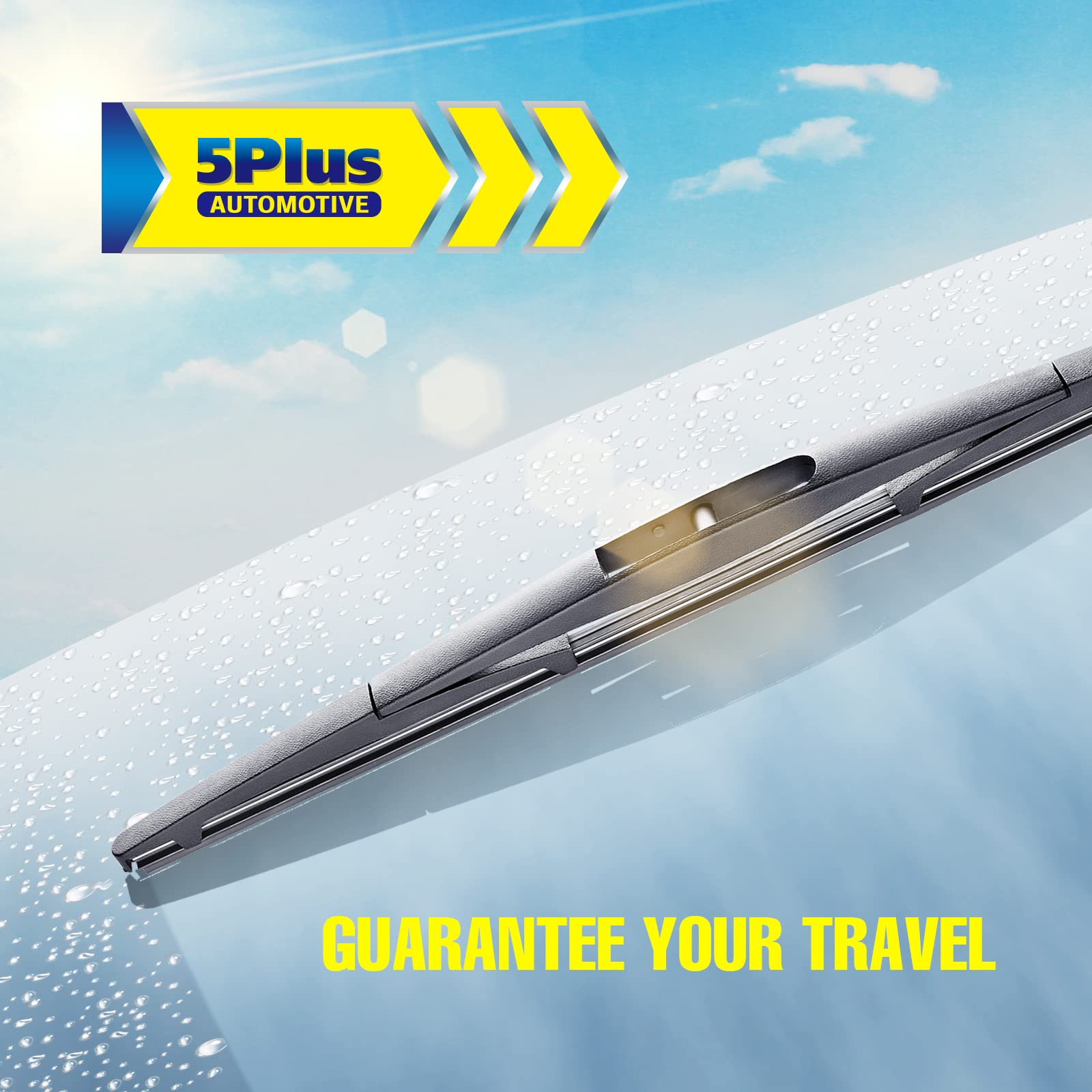 5 Plus 14'' Wiper Blade Rear Replacement For Subaru Forester 2022-2006 Ascent 2022-2019 Impreza 2011-2004 Legacy 09-05 Outback 1