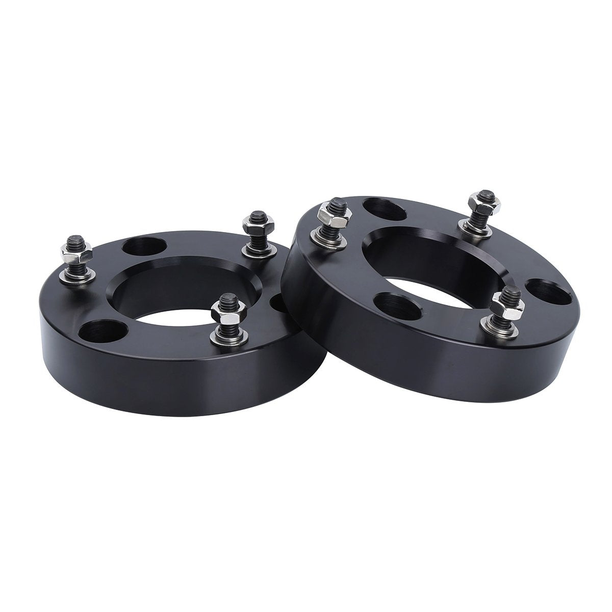 2 Inch Lift Kits For F150, Dynofit Front Chassis Leveling Lift Kit For 2004-2025 Ford F150 2Wd 4Wd, 2003-2018 Expedition, 2 Forged Strut Spacer Suspension Level Kit For Shock, 2 Pcs