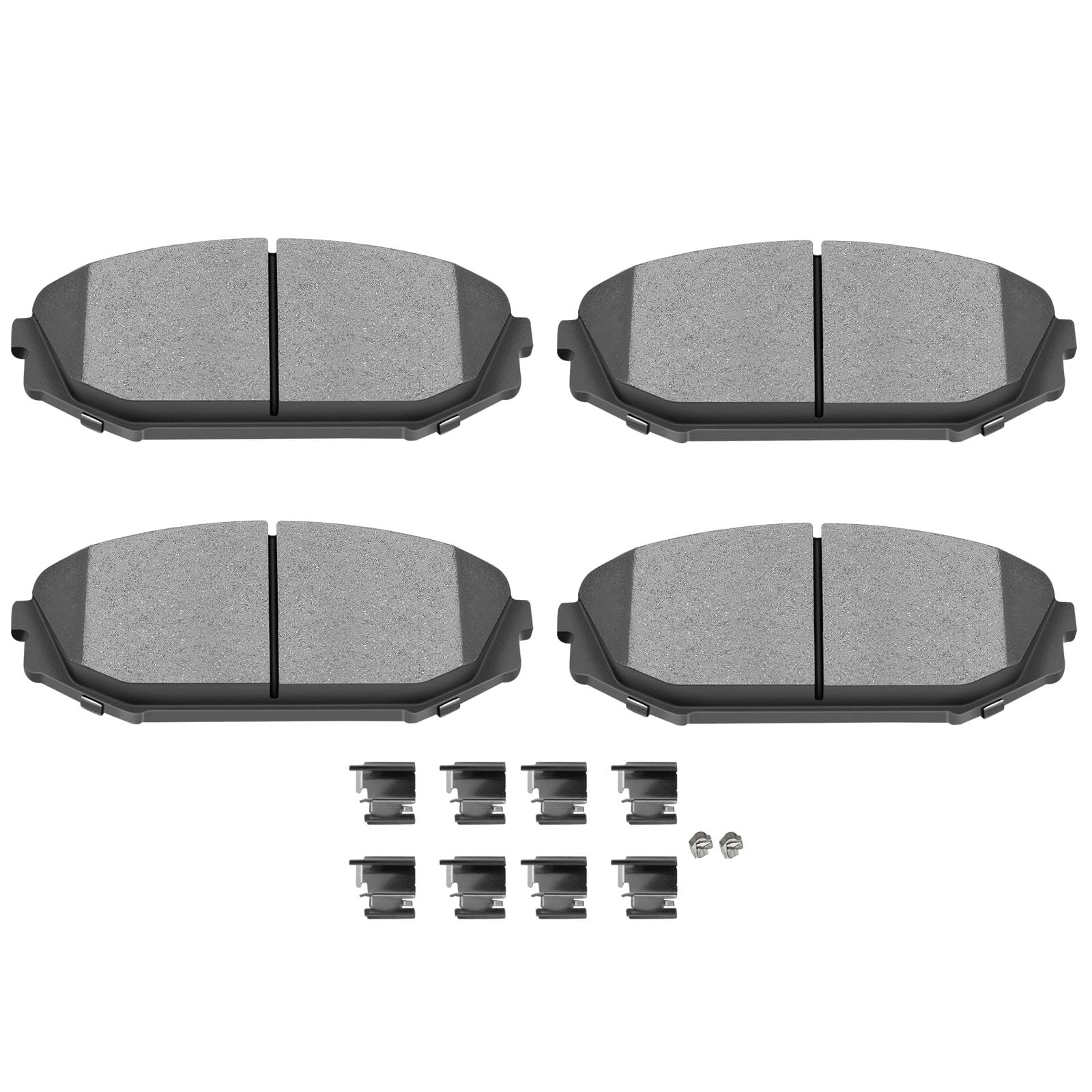 Ceramic Pads Kits, D793 Scitoo 4Pcs Front Brakes Pads Set Fit For Acura Mdx 2001-2002,For Honda Odyssey 1999-2004