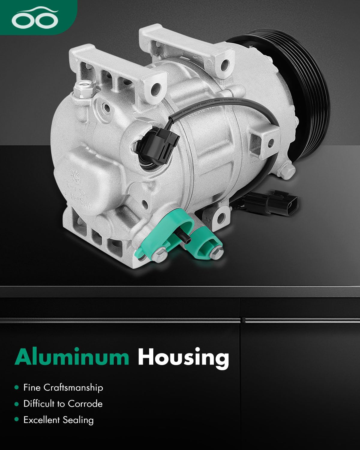 SCITOO A/C Compressors with clutch Rapid Cooling for Hyundai Sonata 2.0L for Hyundai Sonata 2.4L for Kia Optima 2.0L for Kia Opt