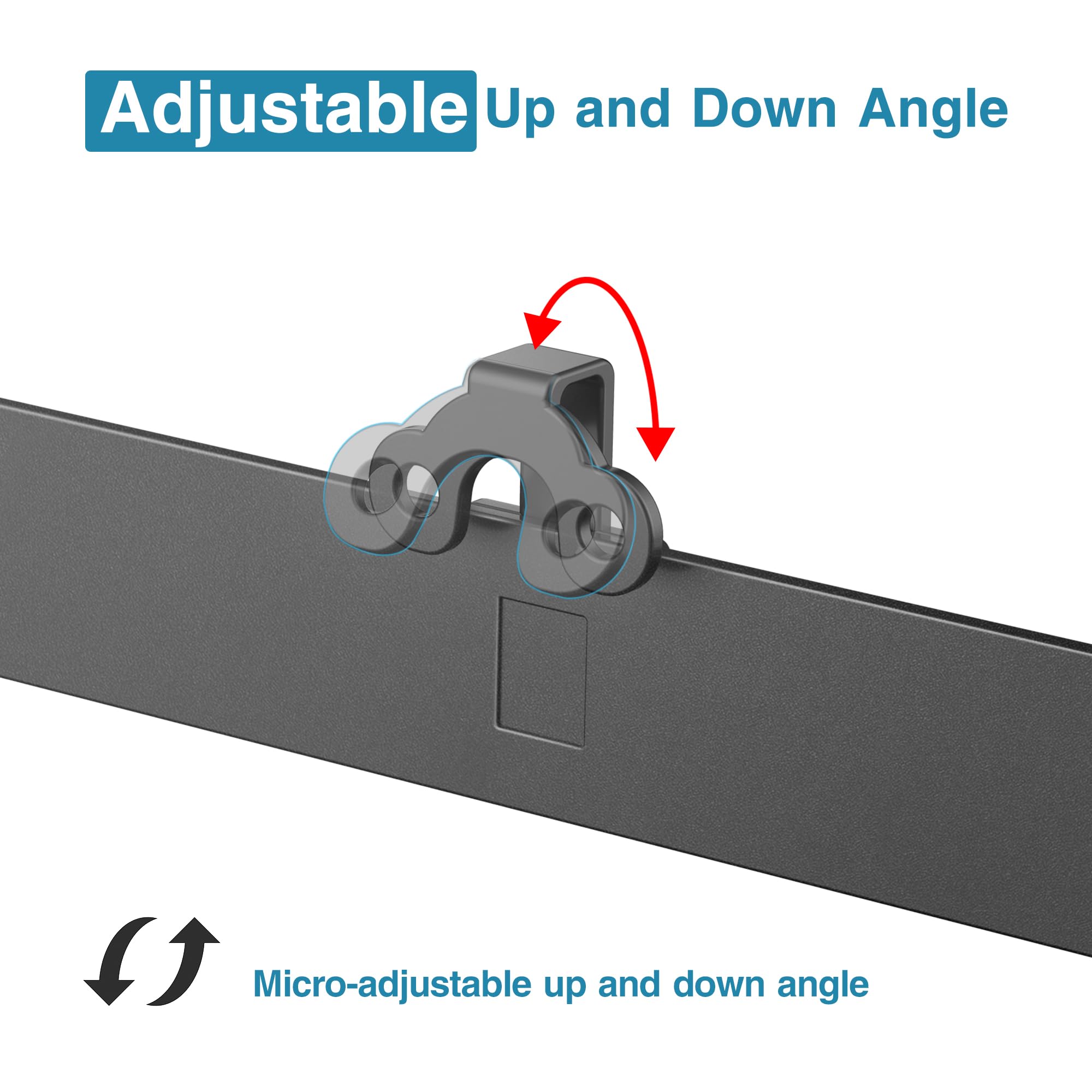 Naponal Stainless Steel Backup Camera License Plate Mount,Dash Cam Rear View Camera Bracket, Car Back Up Camera Mount, Mirror Ca