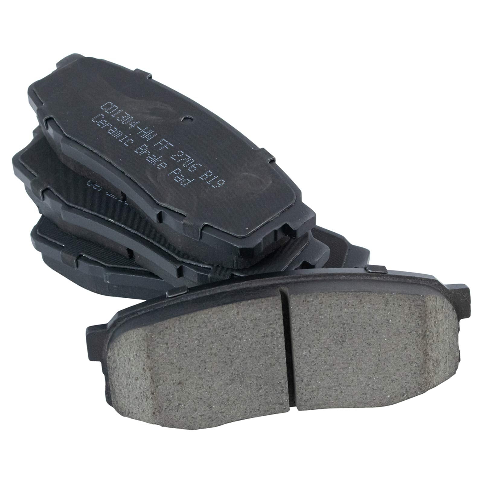 TRQ Rear Brake Pads Ceramic Compatible with 2008-2021 Lexus LX570 Toyota Land Cruiser Sequoia 2007-2021 Tundra