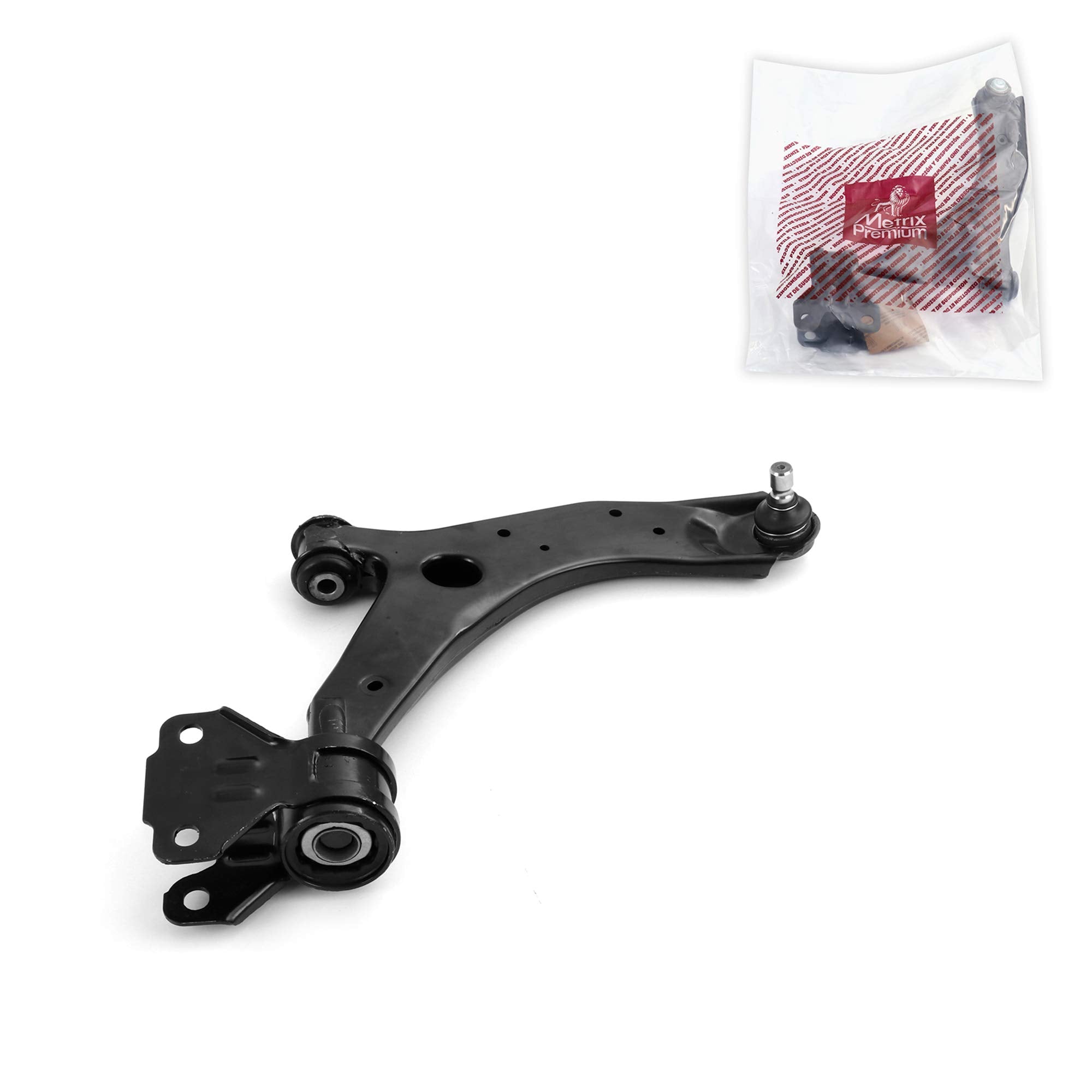 Metrix Premium Chassis Parts - Front Right Lower Control Arm W Ball Joint & Bushing Assembly Fits 2010-2013 Mazda 3, 2010-2013 M