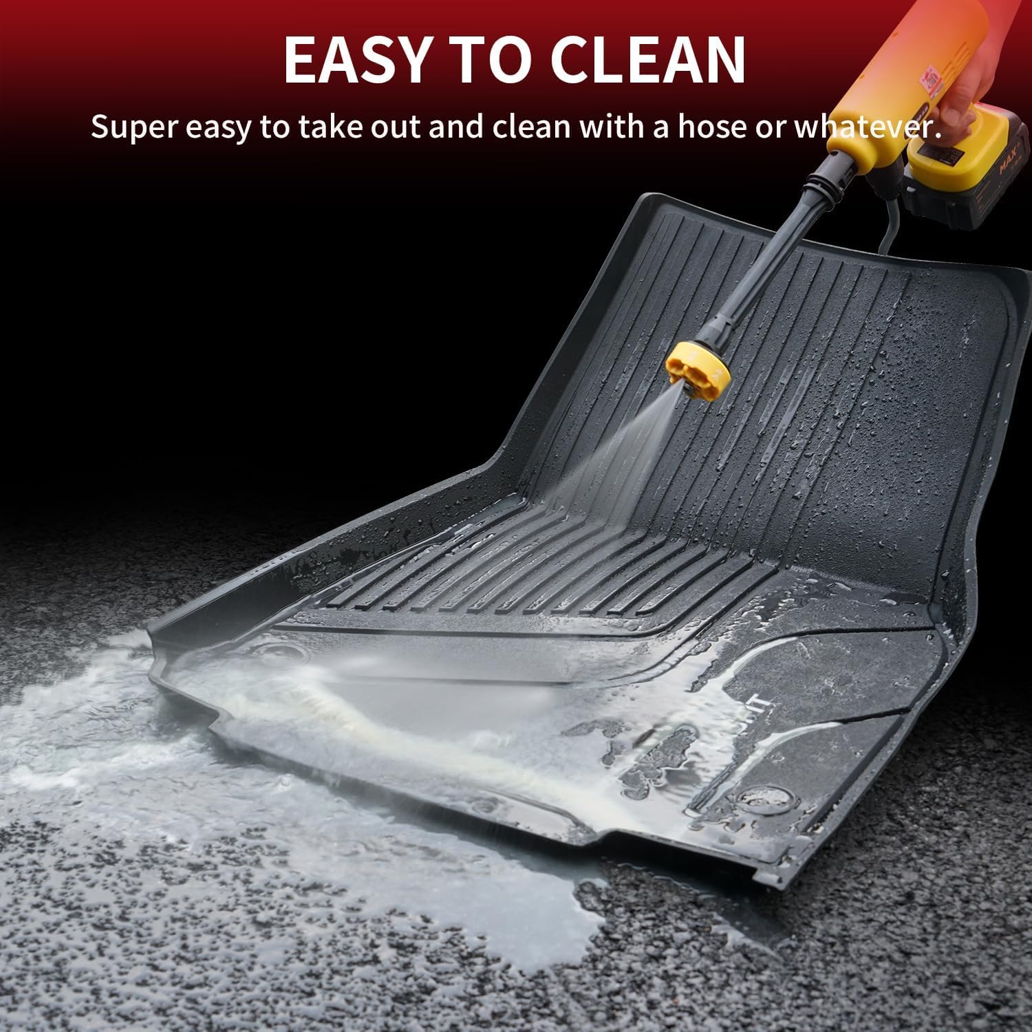 Lasfit Premium Extra Thick Floor Mats For Tesla Model 3 2020 2019 2018 2017 All Weather Tpe Custom Fit Floor Liners 1St & 2Nd Fr