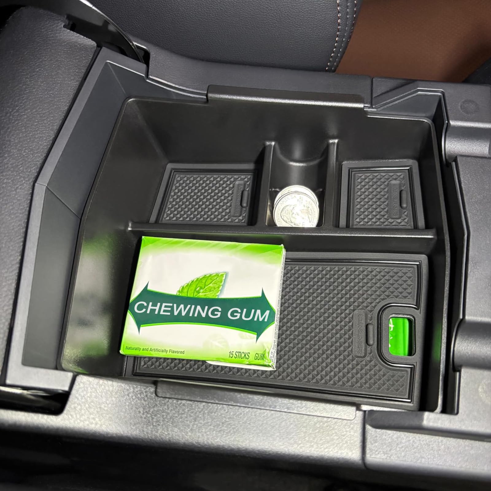 Jkcover Center Console Organizer Tray Compatible With 2025 Subaru Forester Interior Armrest Insert Storage Box Easy Removal Acce