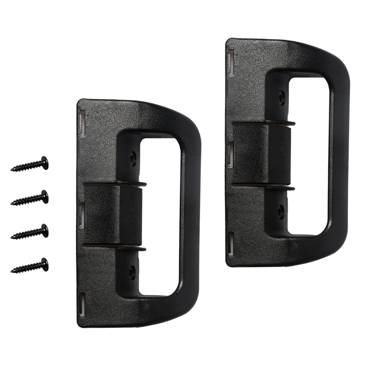 Tongass (2-Pack, Black Rv Refrigerator Fridge Upper And Lower Door Handles Compatible With Dometic Fridge Upper And Lower Door D