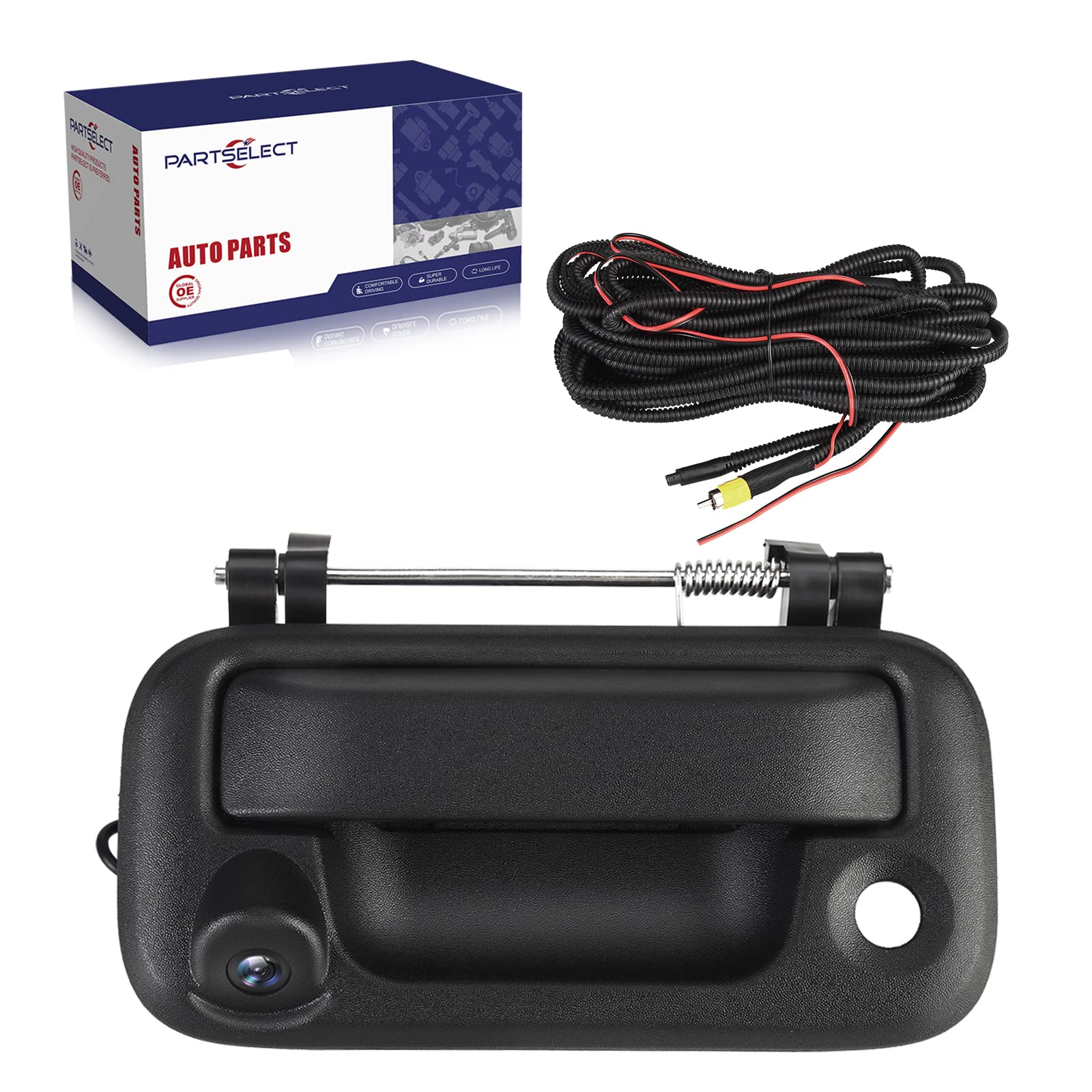 Partselect Rear Tailgate Handle Reverse View Backup Camera 8L3Z-9943400-Ac Replacement For Ford 2004-2014 F150, 2008-2016 F250 /